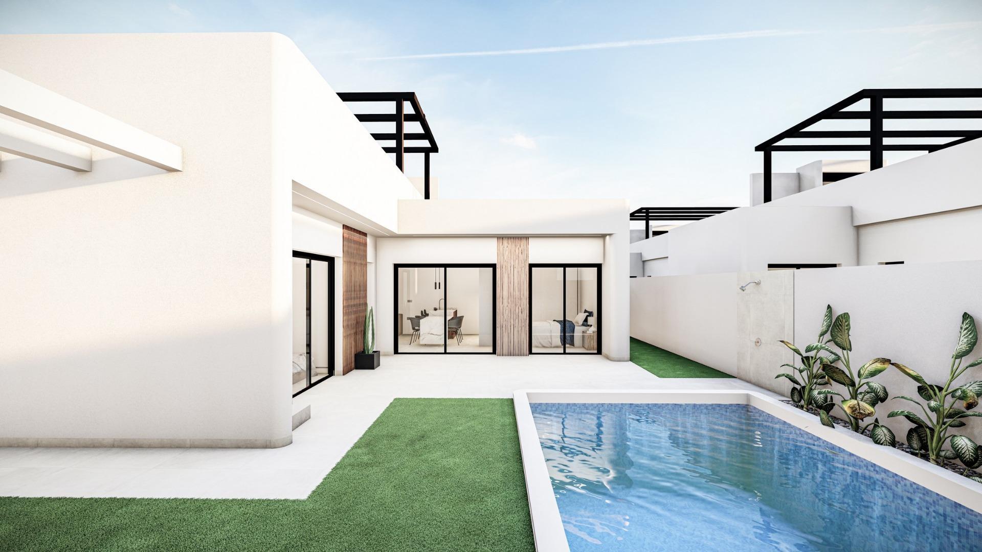 Villa obra nueva con piscina en Torre Pacheco — Tu hogar en la Costa Blanca