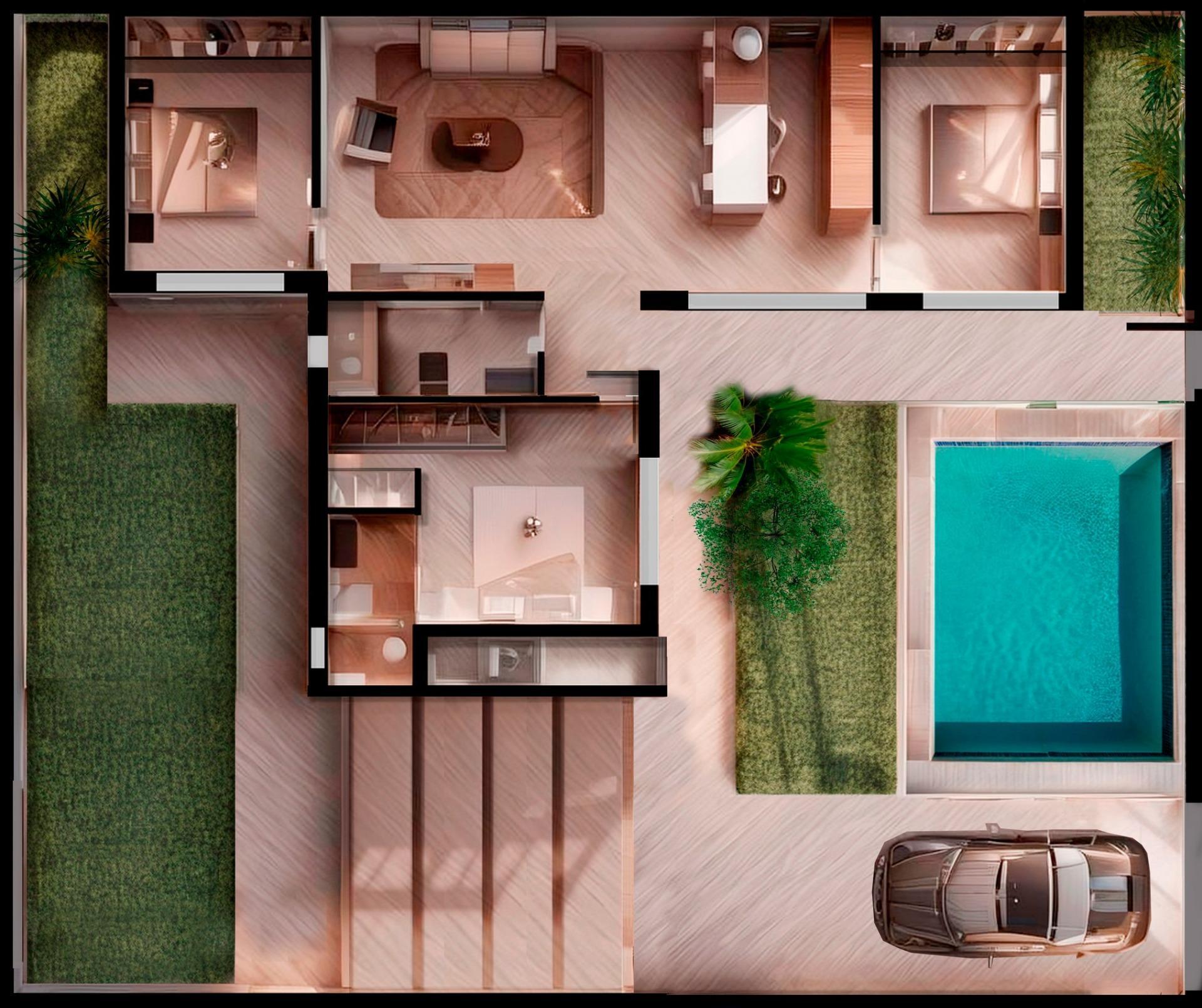 Villa obra nueva con piscina en Torre Pacheco — Tu hogar en la Costa Blanca