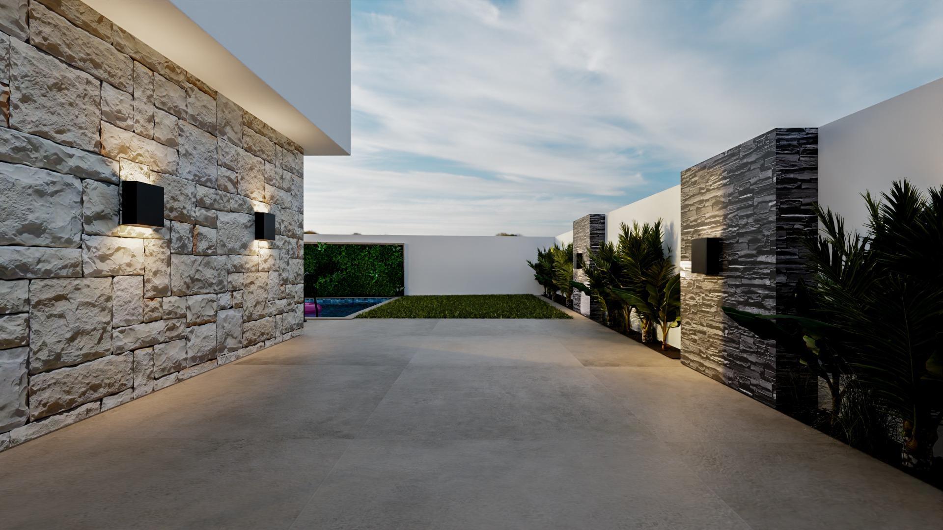 Villa Obra Nueva con Piscina en La Zenia, Orihuela Costa — 4 Dorm.