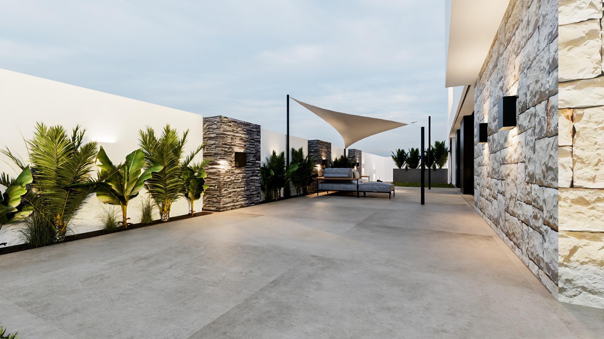 Villa Obra Nueva con Piscina en La Zenia, Orihuela Costa — 4 Dorm.