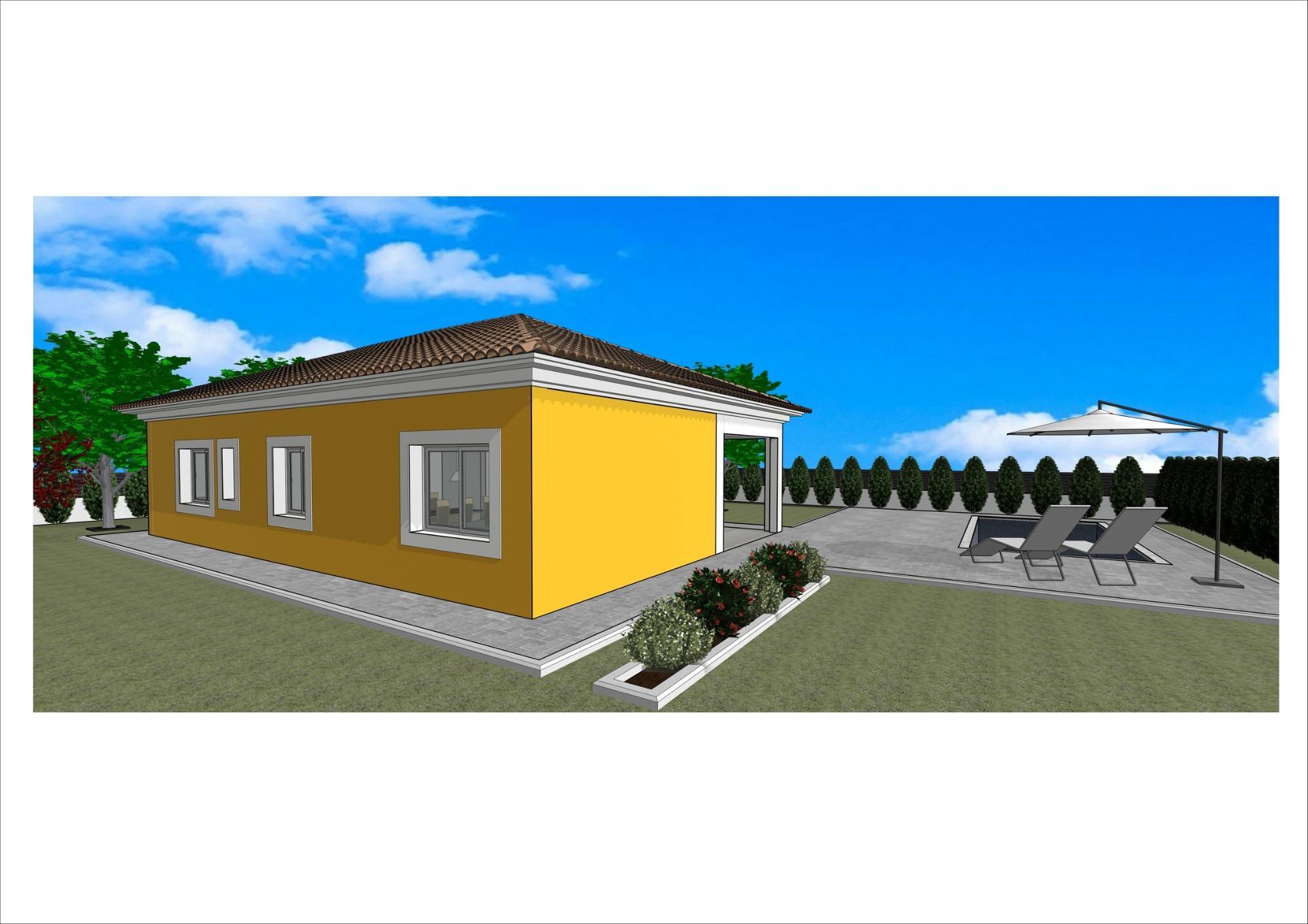 Villa obra nueva en La Romana con parcela de 10.000 m² y piscina
