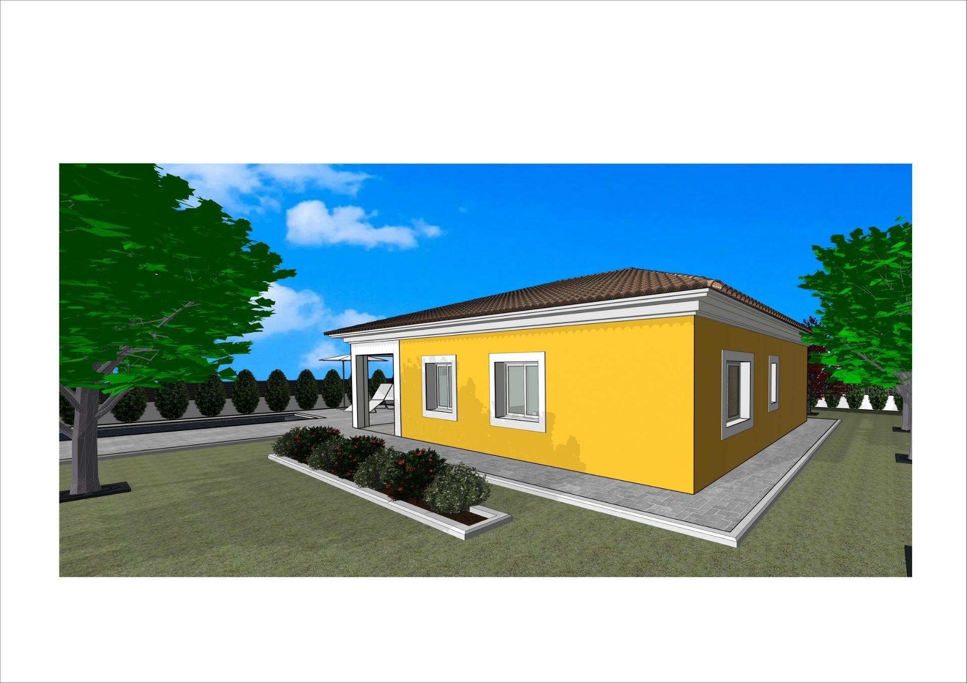Villa obra nueva en La Romana con parcela de 10.000 m² y piscina