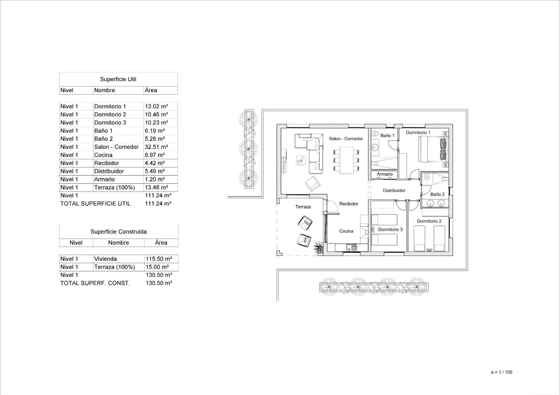 Villa obra nueva en La Romana con parcela de 10.000 m² y piscina