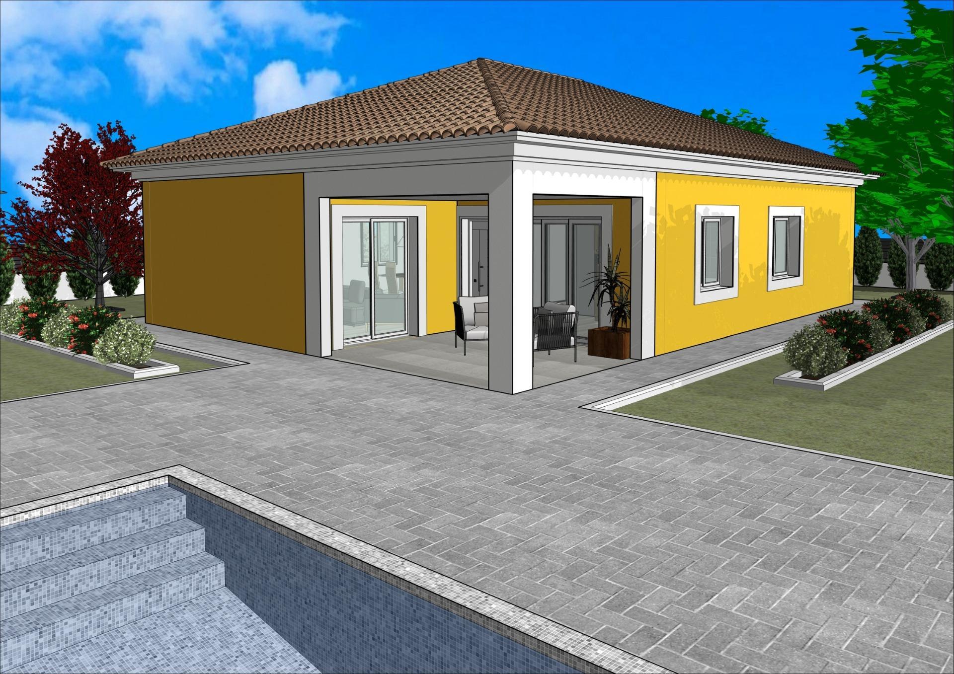 Villa obra nueva en La Romana con parcela de 10.000 m² y piscina