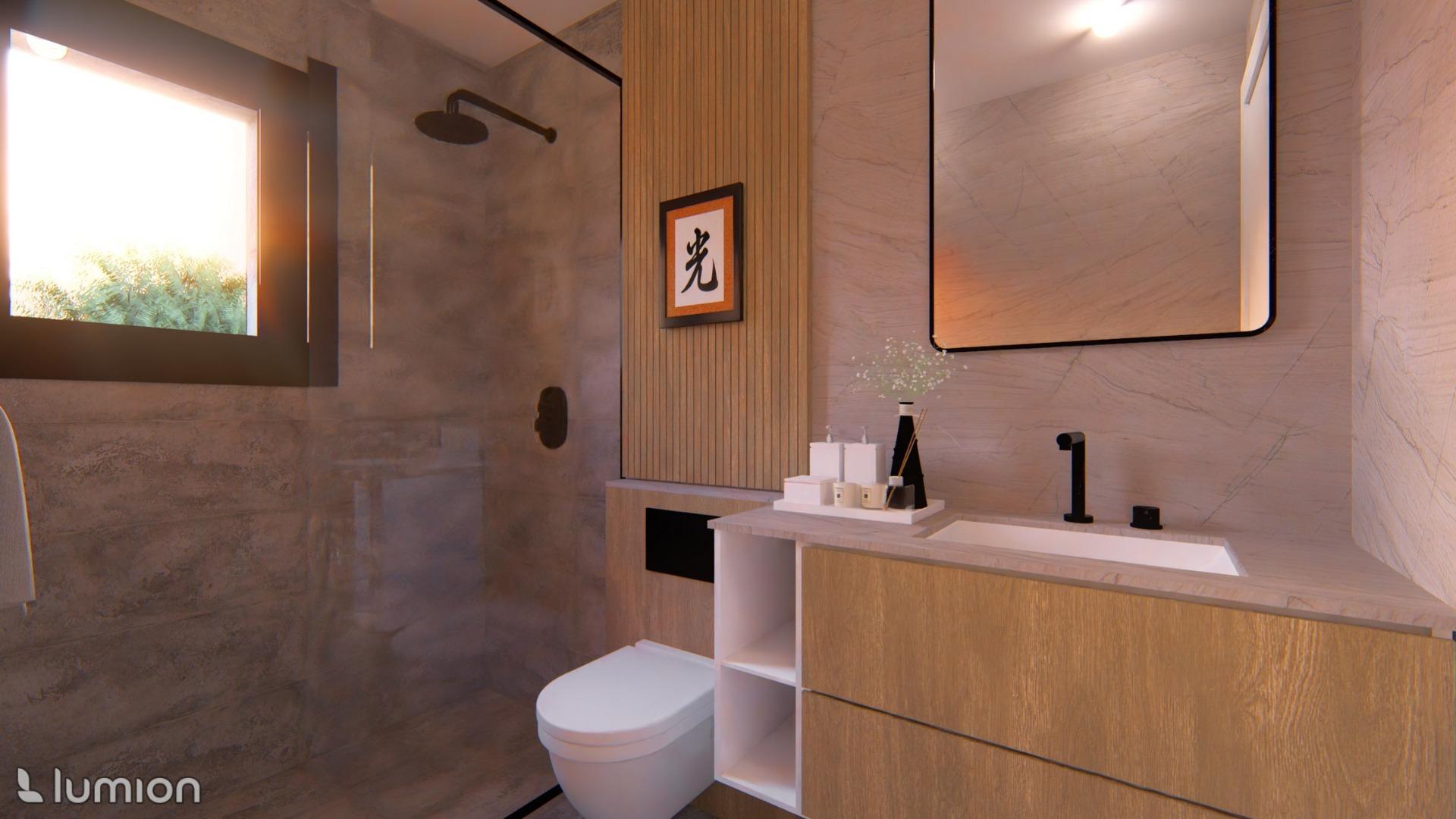 Villa obra nueva con piscina en San Javier — 3 dorm, 54m² parcela