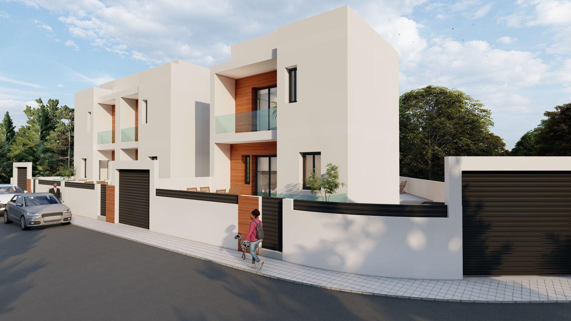 Villa obra nueva en Daya Nueva con piscina privada — 3 dorm.