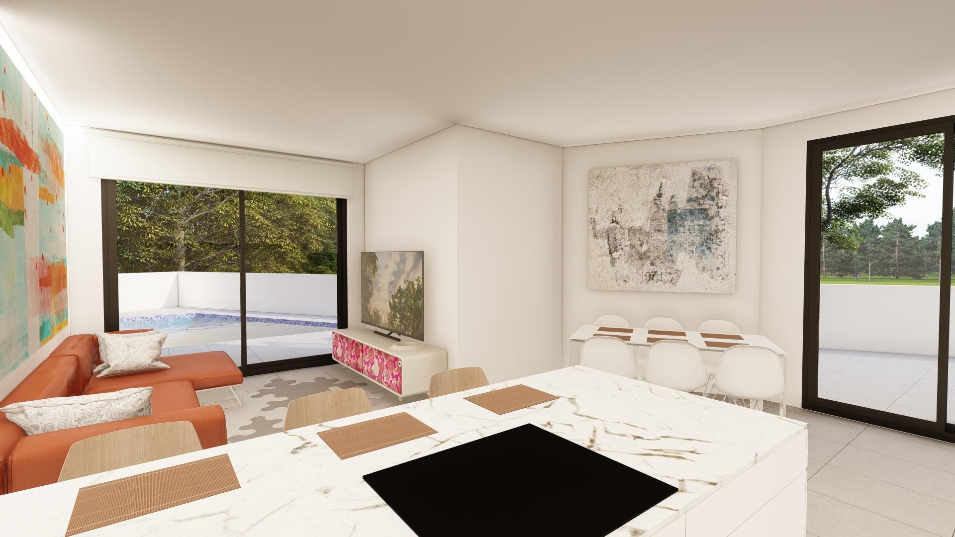Villa obra nueva en Daya Nueva con piscina privada — 3 dorm.