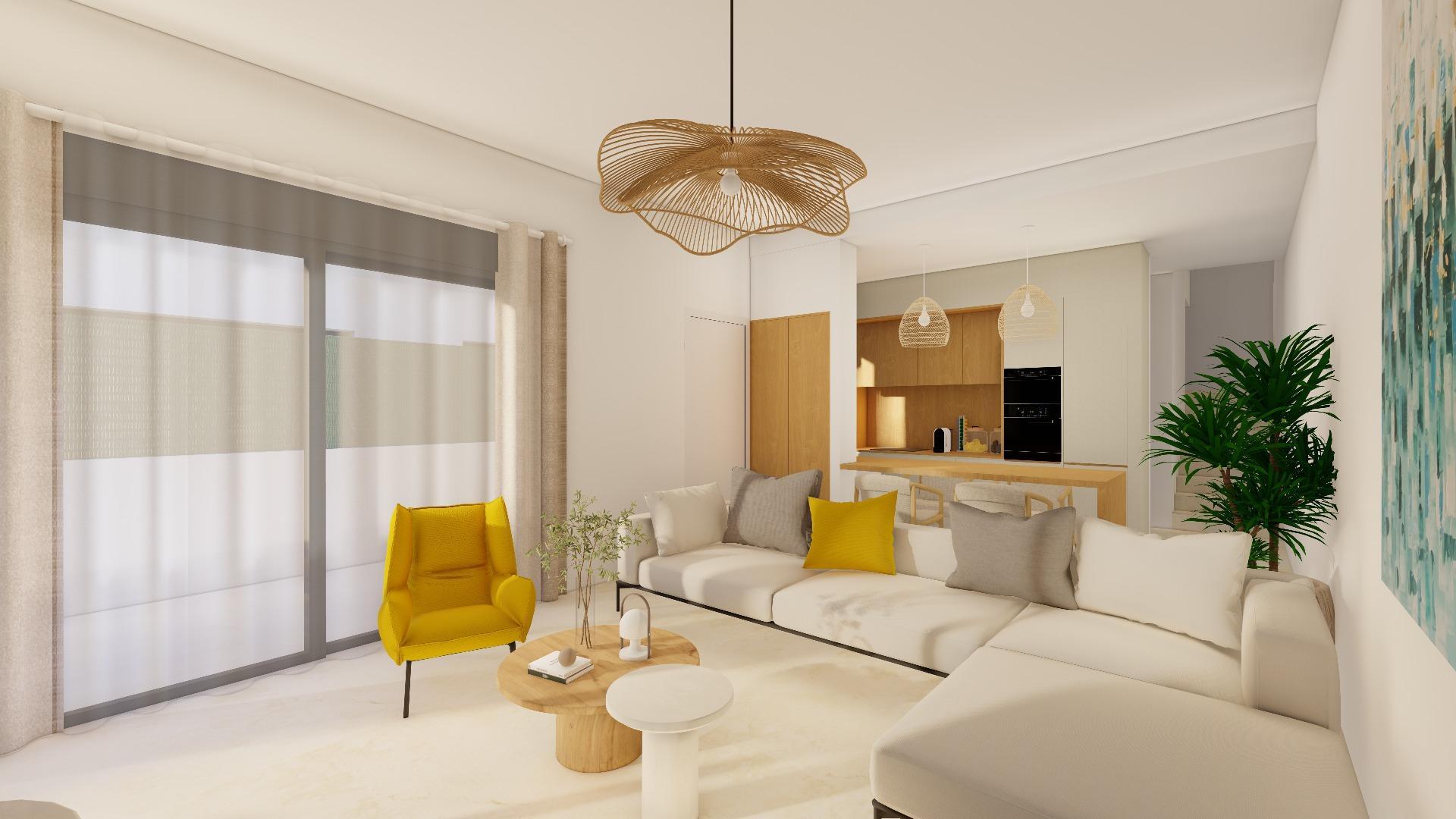 Villa obra nueva con piscina en Santiago de la Ribera | 3 Dorm.