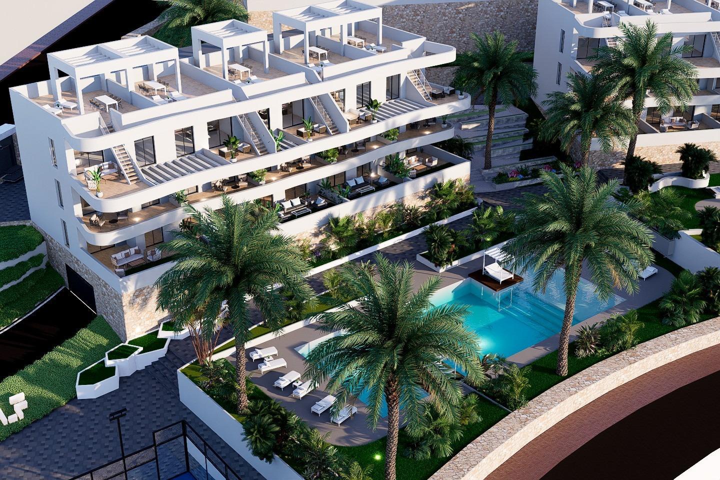 Apartamento Obra Nueva con Piscina Privada en Finestrat — Hogar de Ensueño
