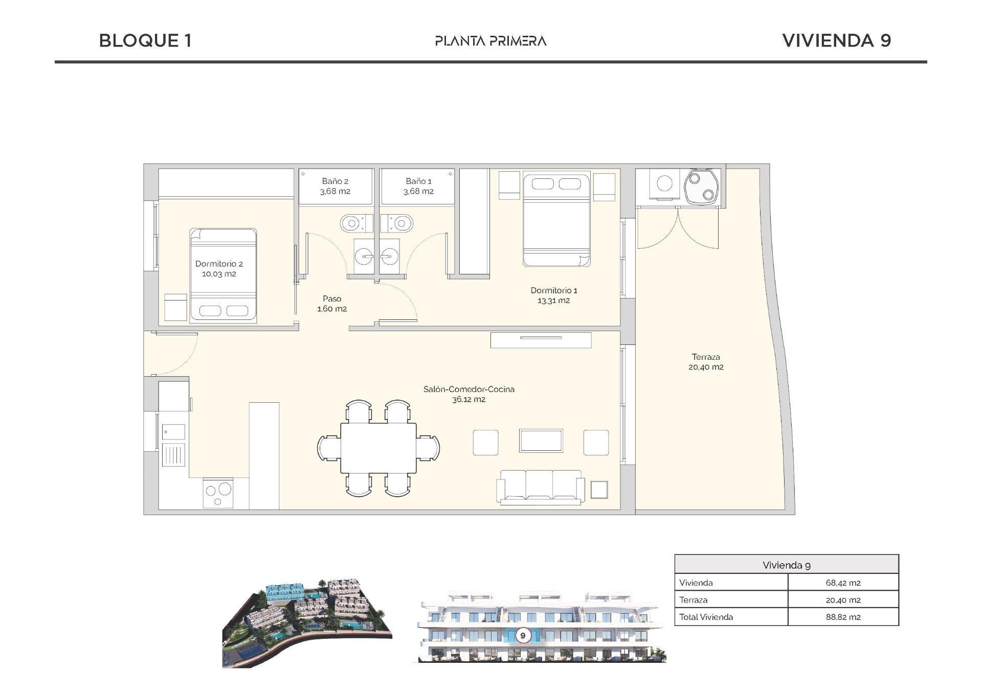 Apartamento Obra Nueva con Piscina Privada en Finestrat — Hogar de Ensueño
