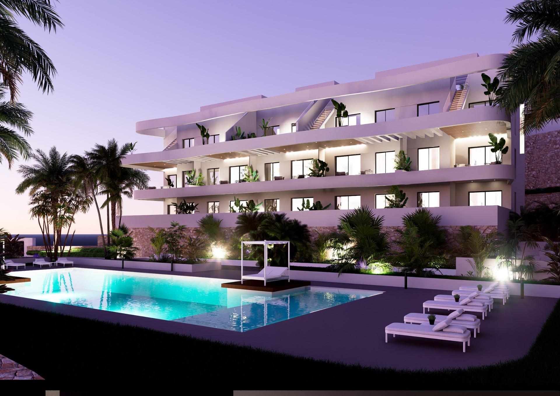 Apartamento Obra Nueva con Piscina Privada en Finestrat — Hogar de Ensueño