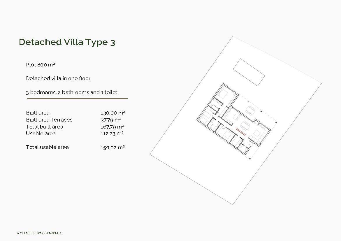 Villa en Penaguila