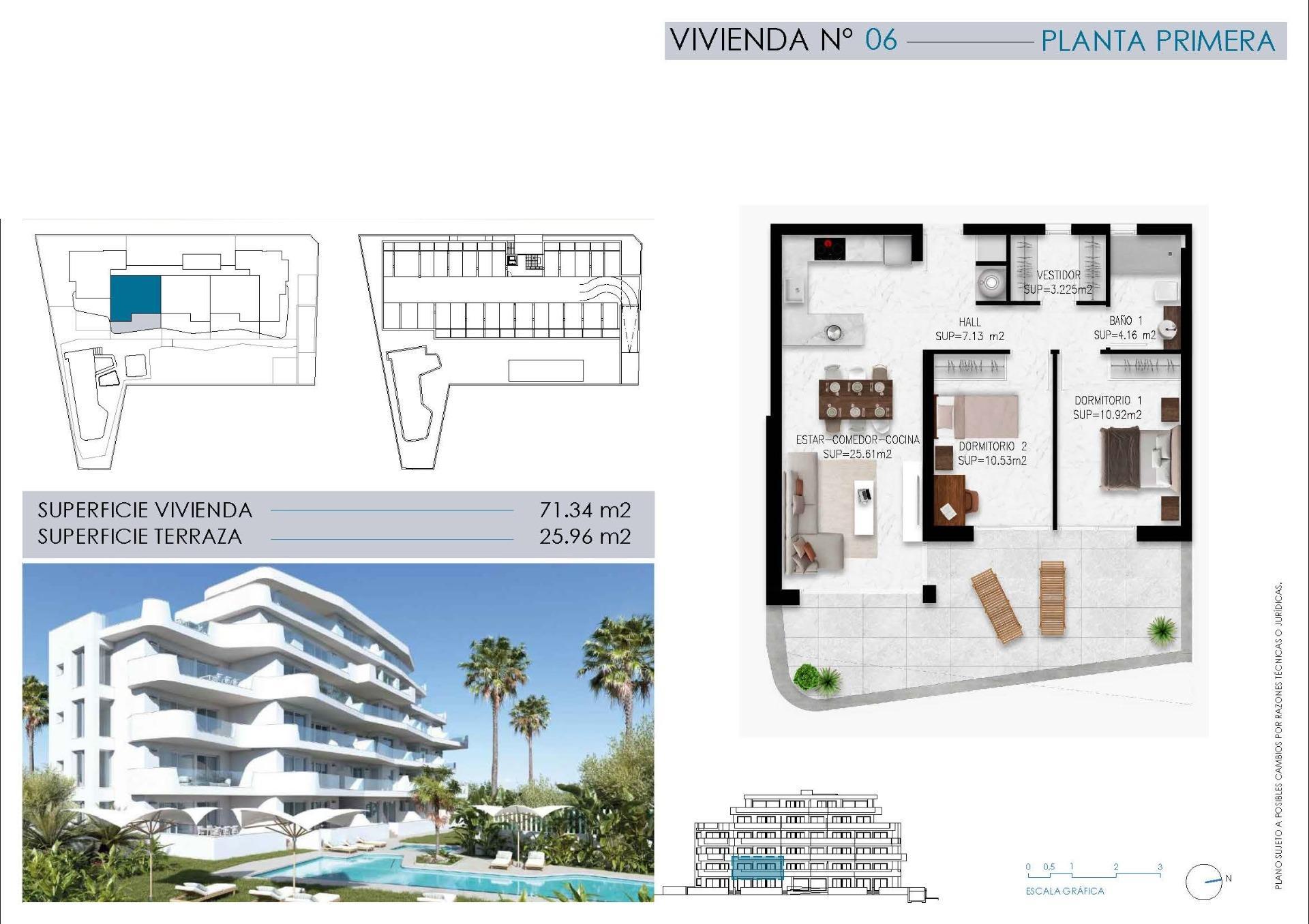 Apartamento en Pilar de La Horadada