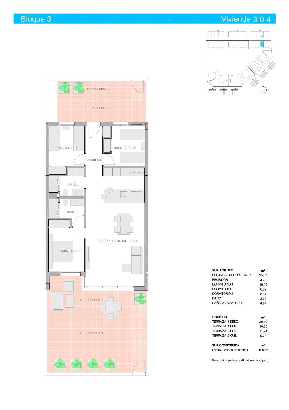 Apartamento en Guardamar del Segura