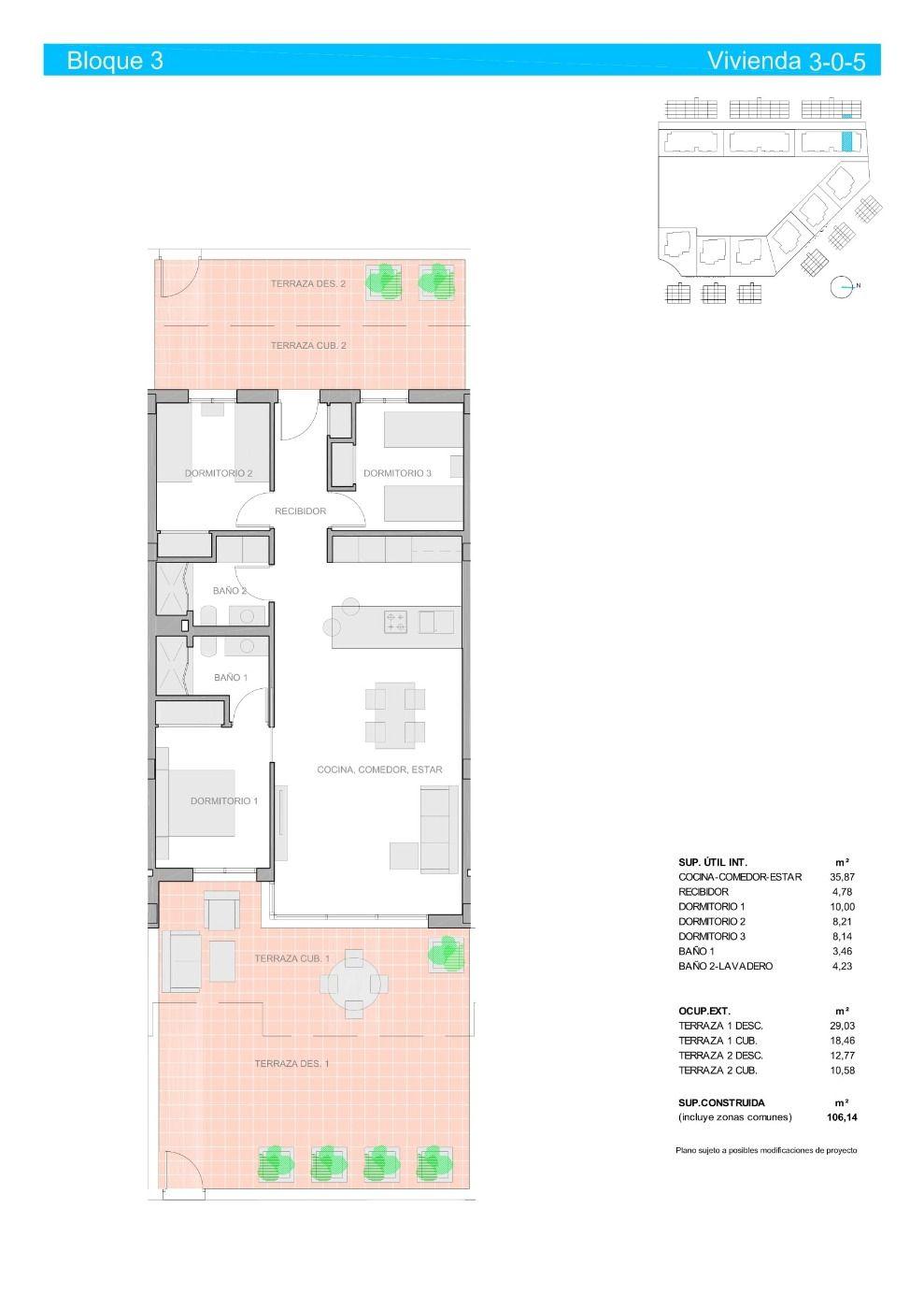 Apartamento en Guardamar del Segura