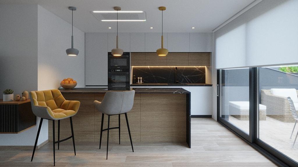Apartamento Obra Nueva con Piscina Privada en Finestrat — Vistas Benidorm