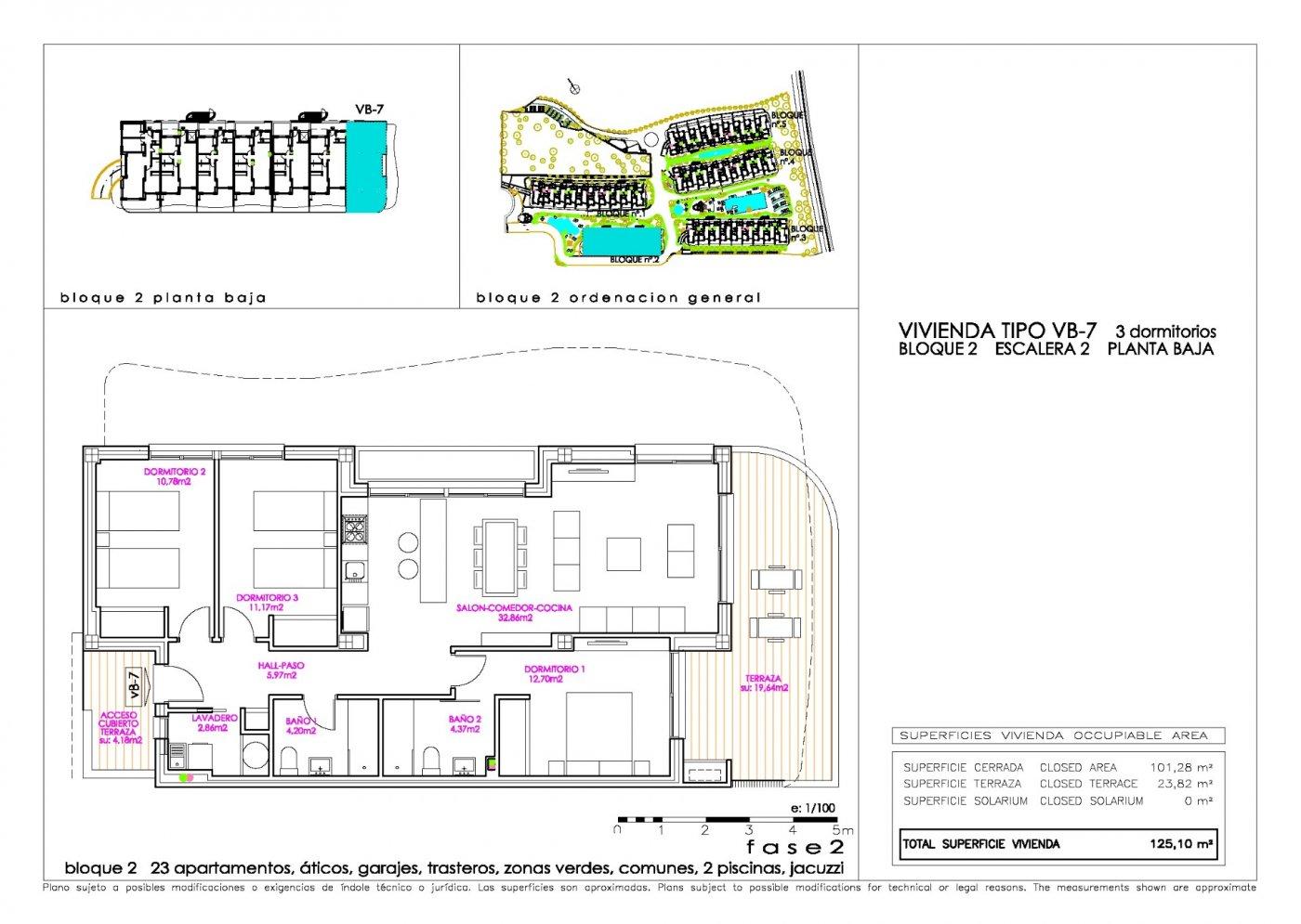 Apartamento Obra Nueva en Orihuela Costa: 3 Dorm, Piscina Privada - 395.000€
