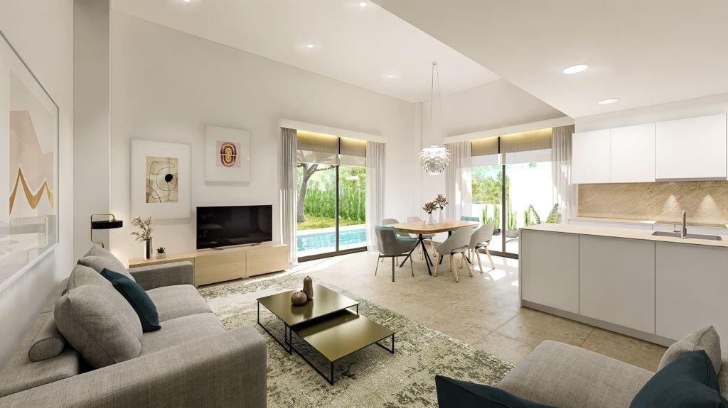 Villa de Obra Nueva en Finestrat con Piscina Privada — 3 Dorm.