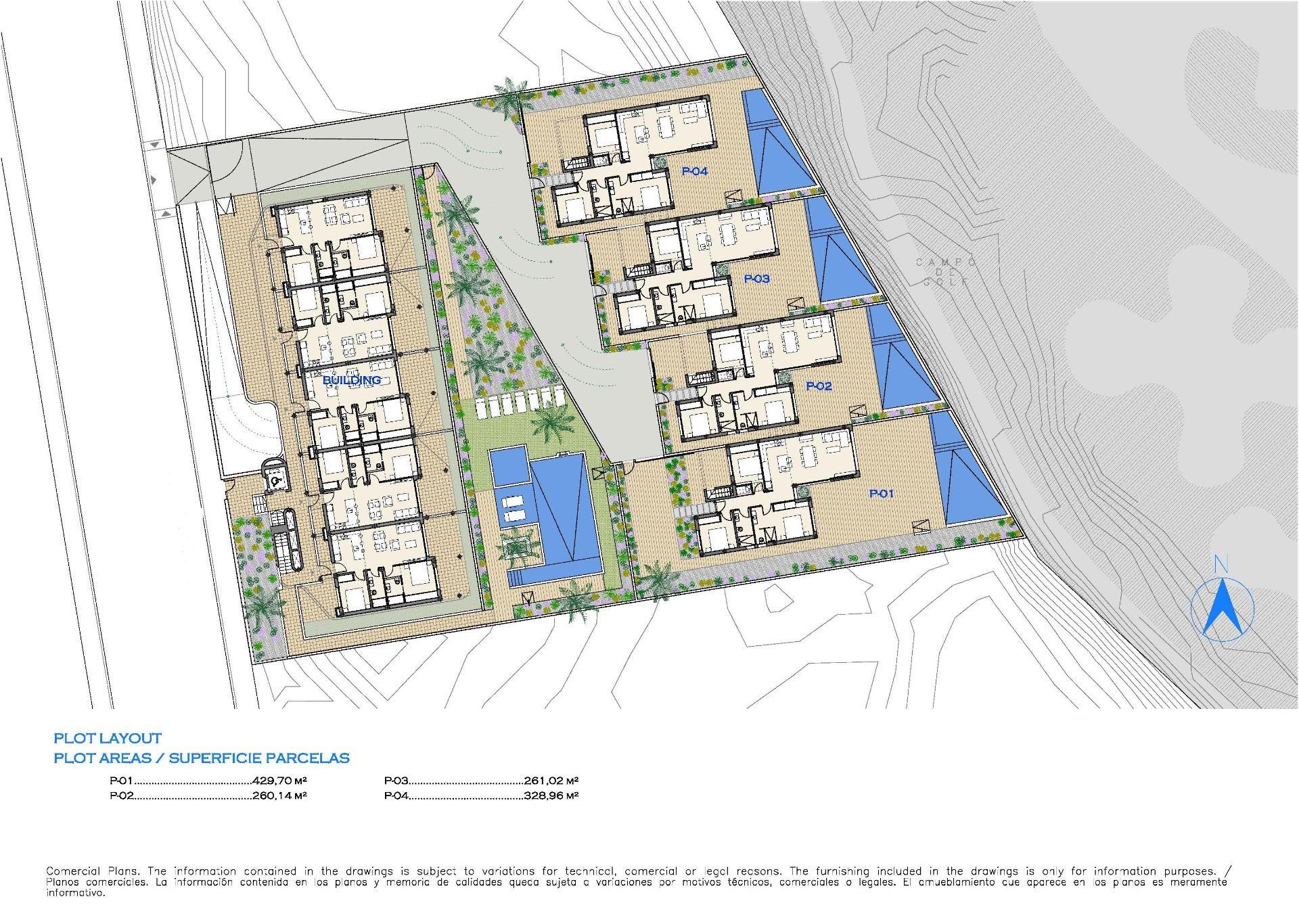 Apartamento obra nueva en Los Alcázares con piscina privada