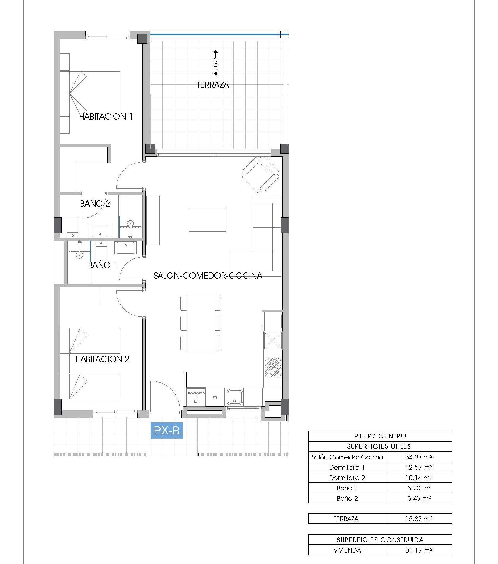 Apartamento en Villajoyosa