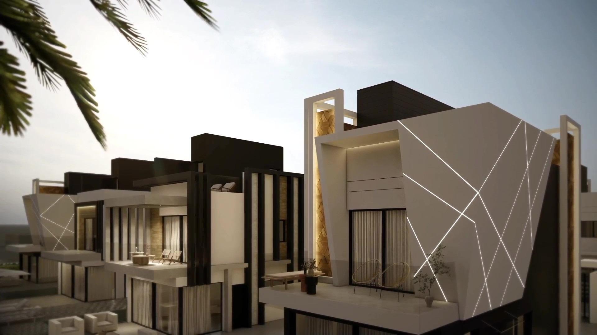 Villa Obra Nueva Primera Línea Playa Puerto de Mazarrón — Piscina y Solárium