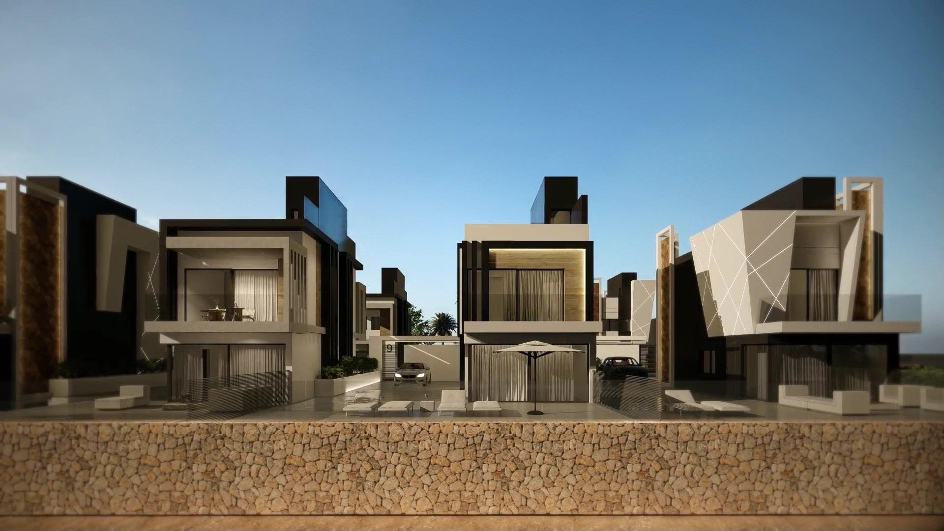 Villa Obra Nueva Primera Línea Playa Puerto de Mazarrón — Piscina y Solárium