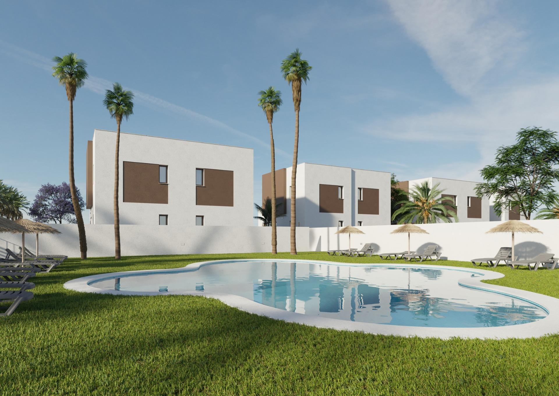 Villa Obra Nueva 3 Dorm. Piscina Privada en La Marina — Hogar Definitivo