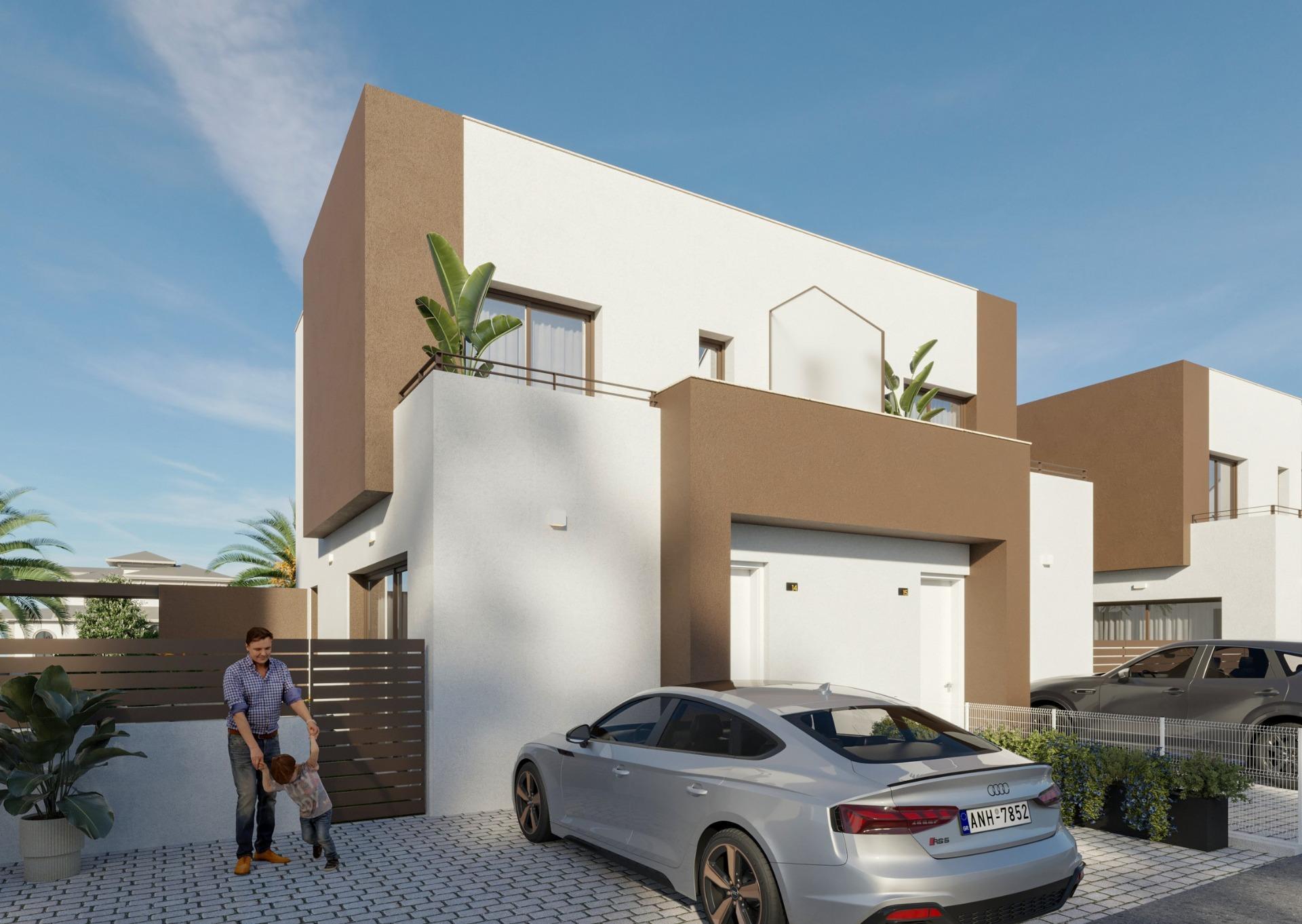 Villa Obra Nueva 3 Dorm. Piscina Privada en La Marina — Hogar Definitivo