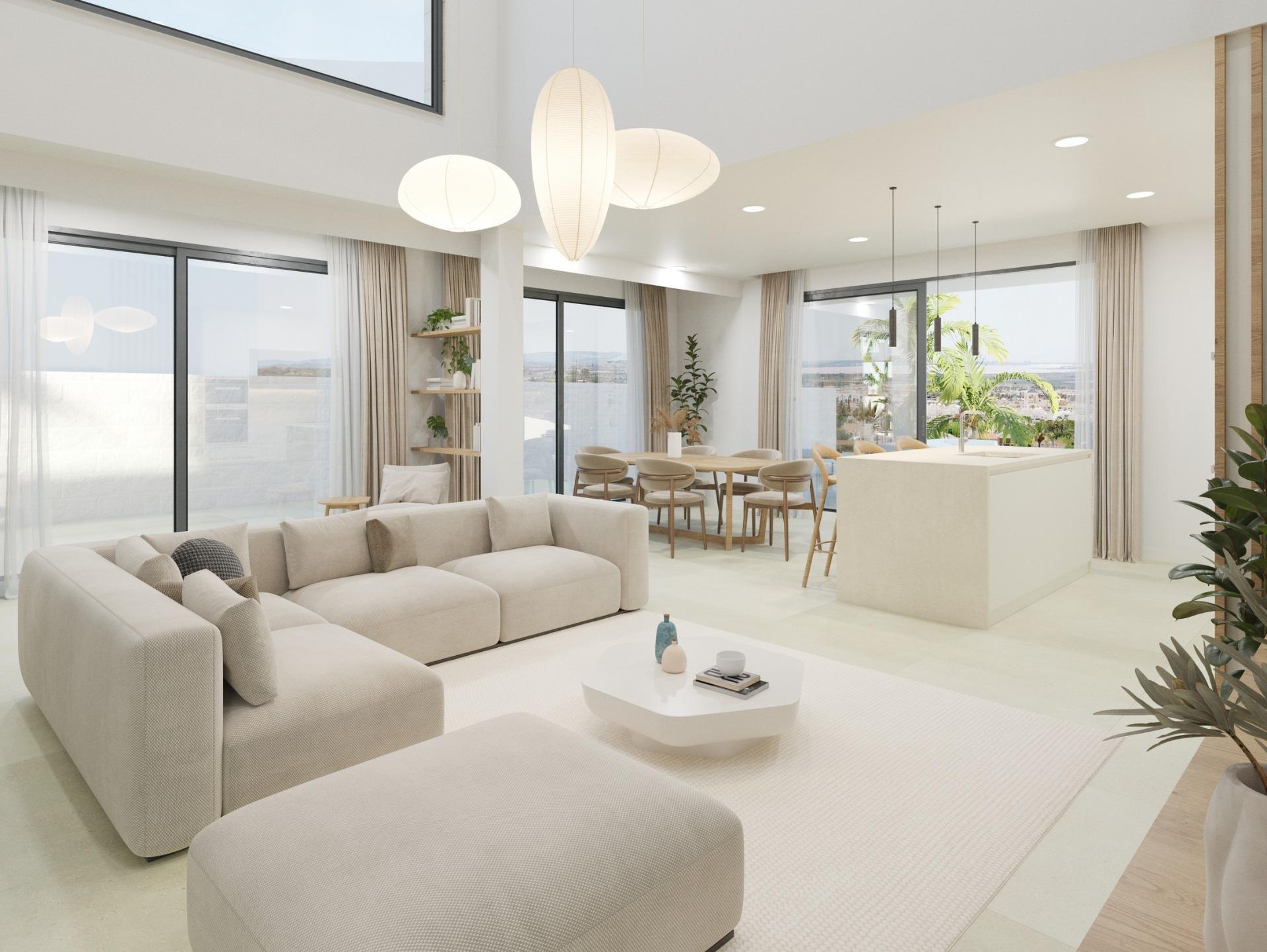 Villa Obra Nueva con Piscina Privada en Ciudad Quesada - 3 Dorm.