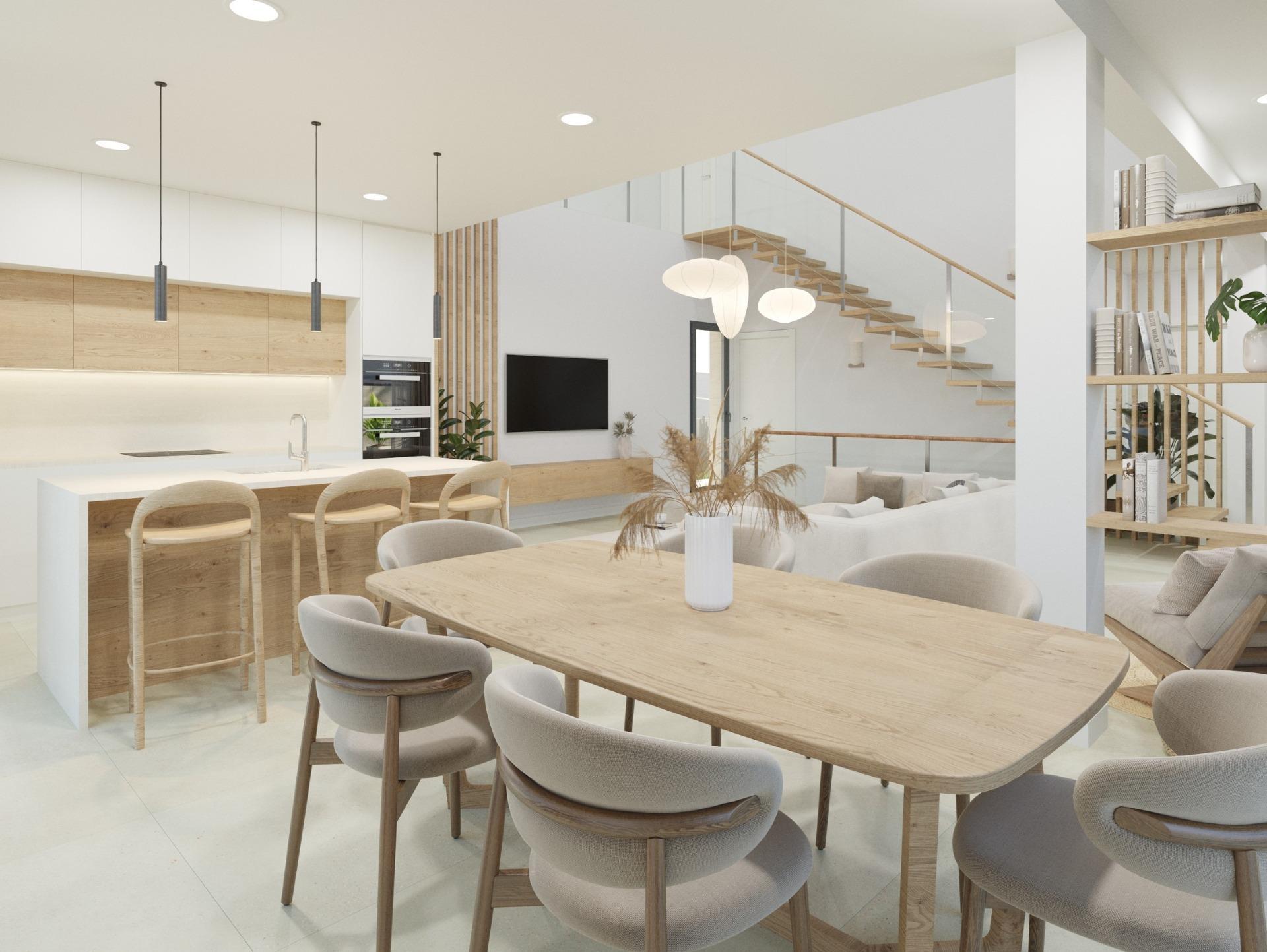 Villa Obra Nueva con Piscina Privada en Ciudad Quesada - 3 Dorm.