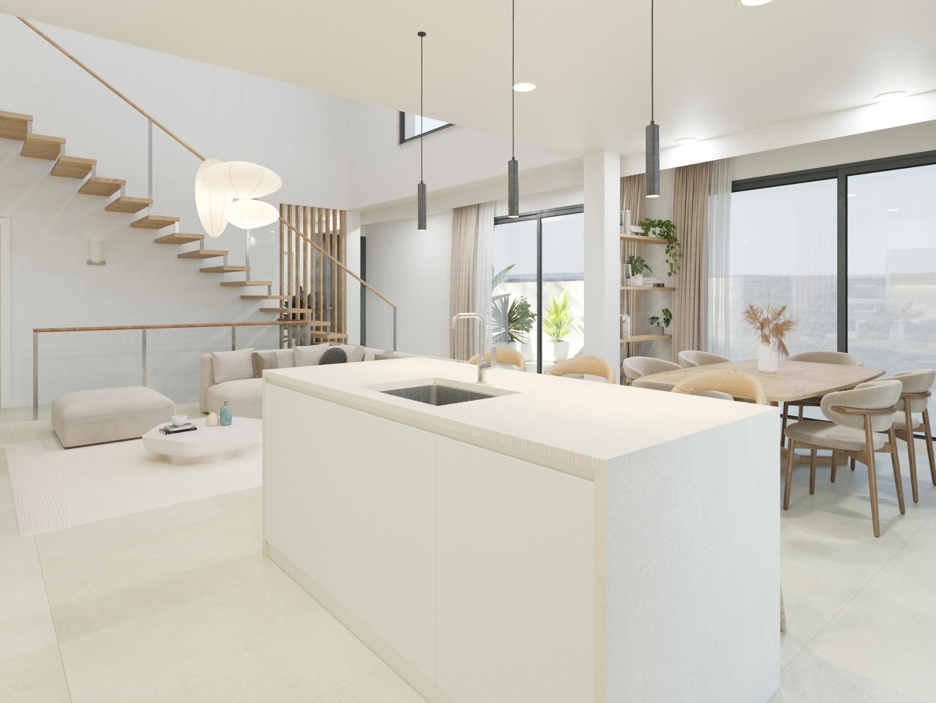Villa Obra Nueva con Piscina Privada en Ciudad Quesada - 3 Dorm.