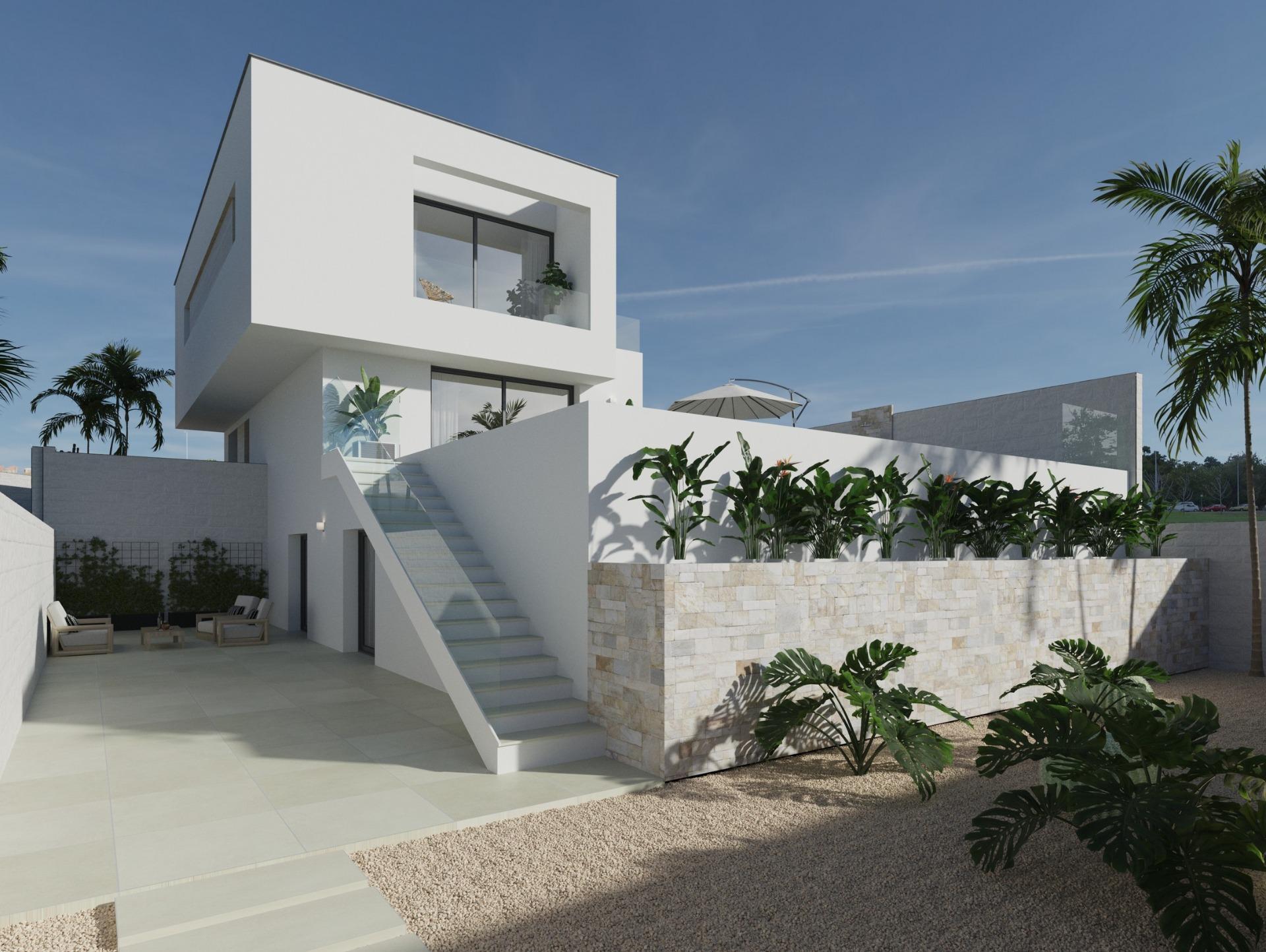 Villa Obra Nueva con Piscina Privada en Ciudad Quesada - 3 Dorm.
