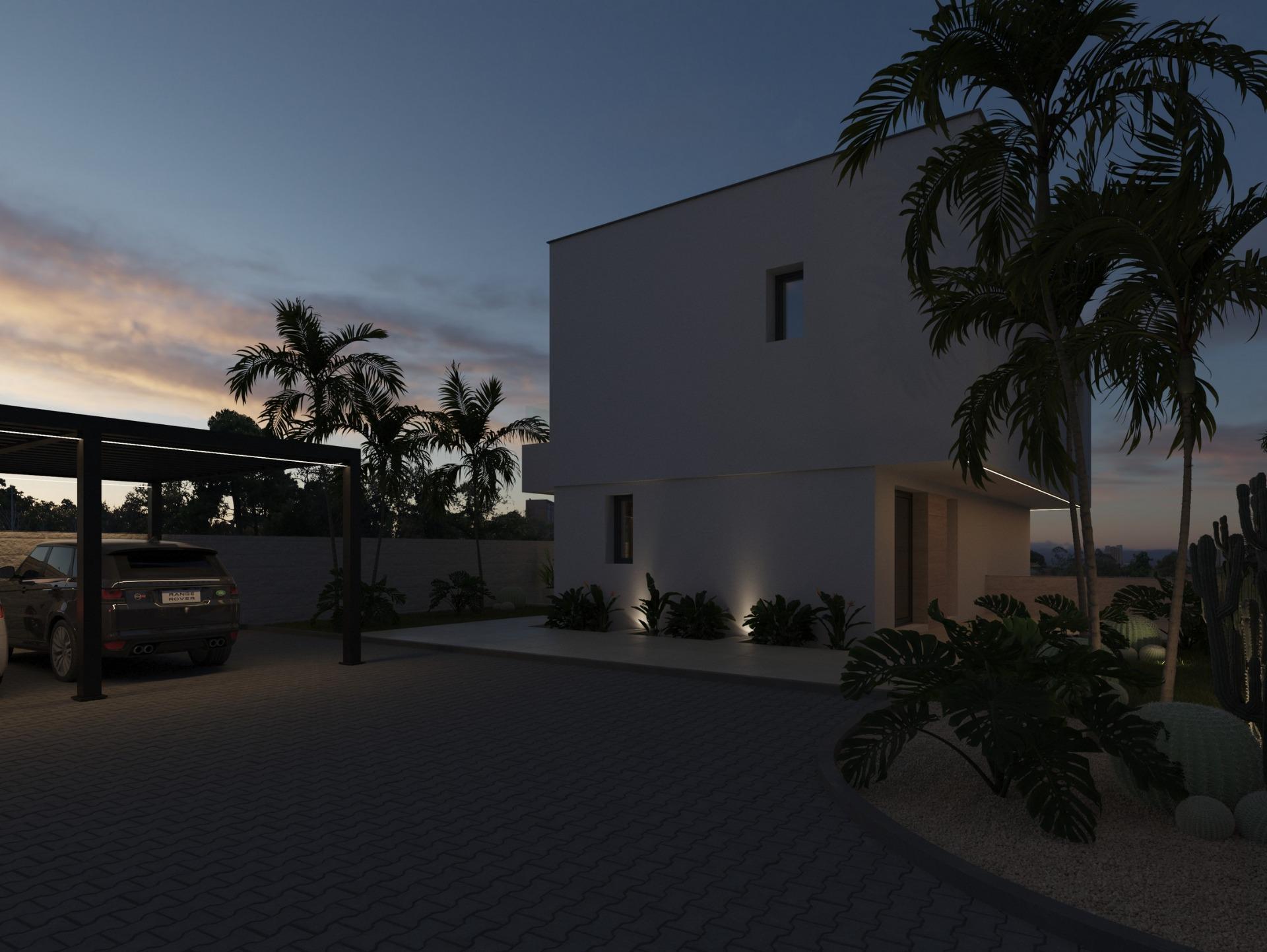 Villa Obra Nueva con Piscina Privada en Ciudad Quesada - 3 Dorm.