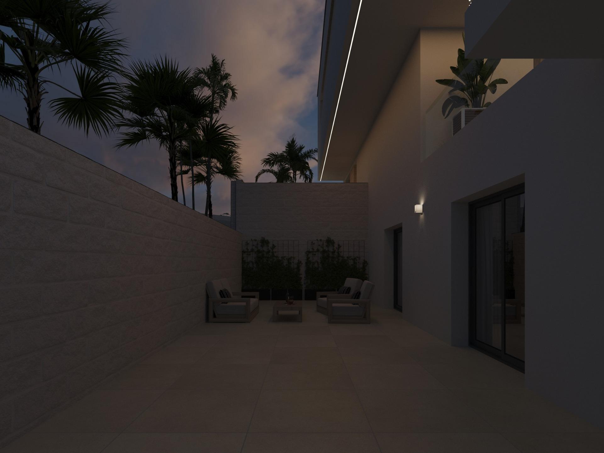 Villa Obra Nueva con Piscina Privada en Ciudad Quesada - 3 Dorm.