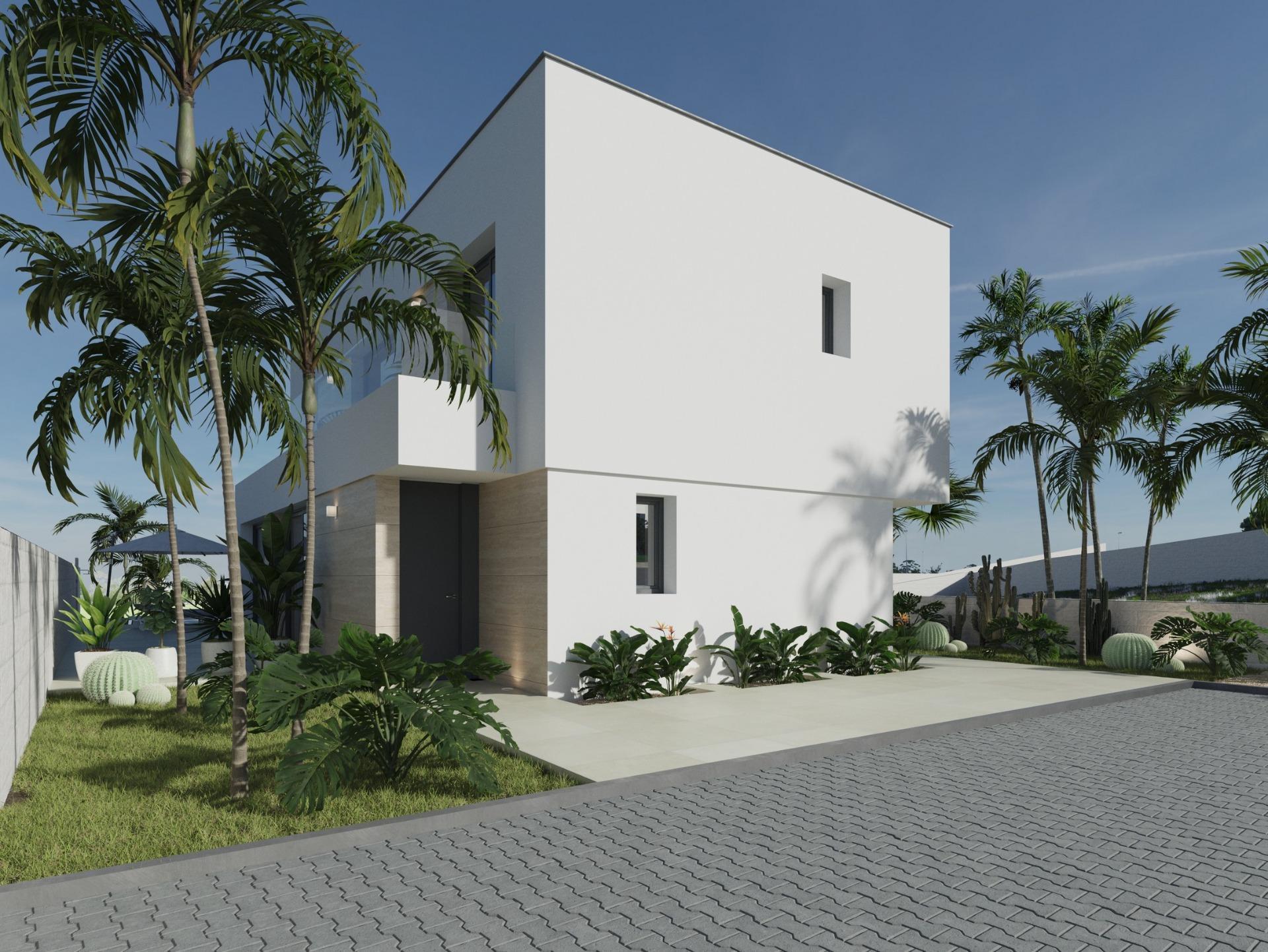 Villa Obra Nueva con Piscina Privada en Ciudad Quesada - 3 Dorm.