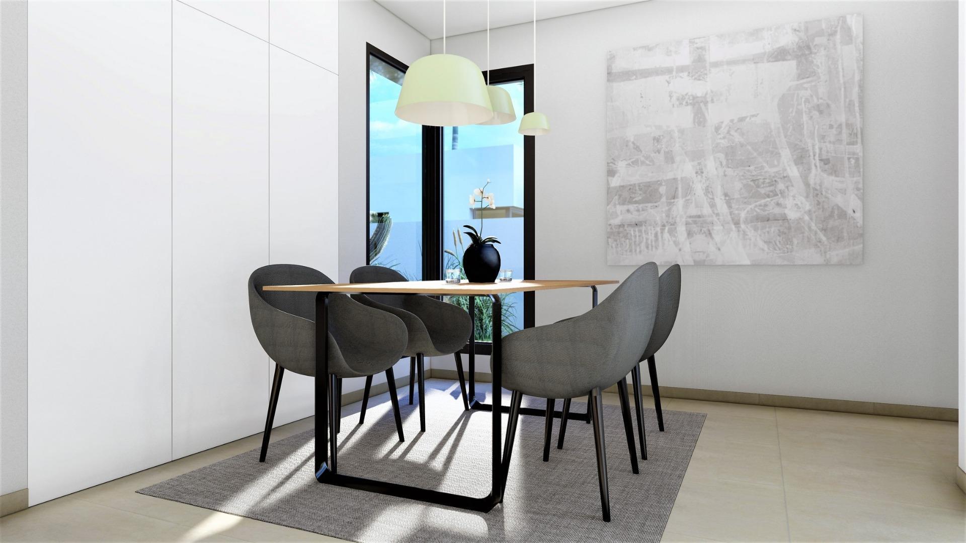 Villa obra nueva en San Fulgencio con piscina privada — 3 hab