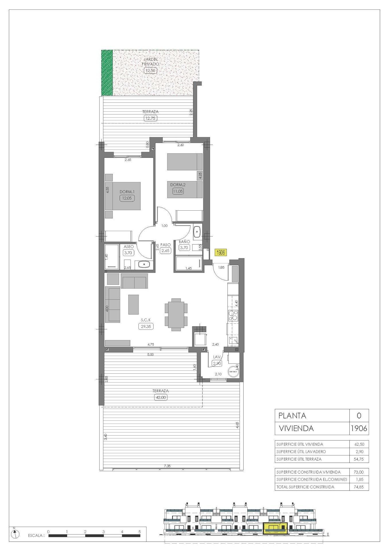 Chalet obra nueva en Algorfa con piscina privada — 2 dorm