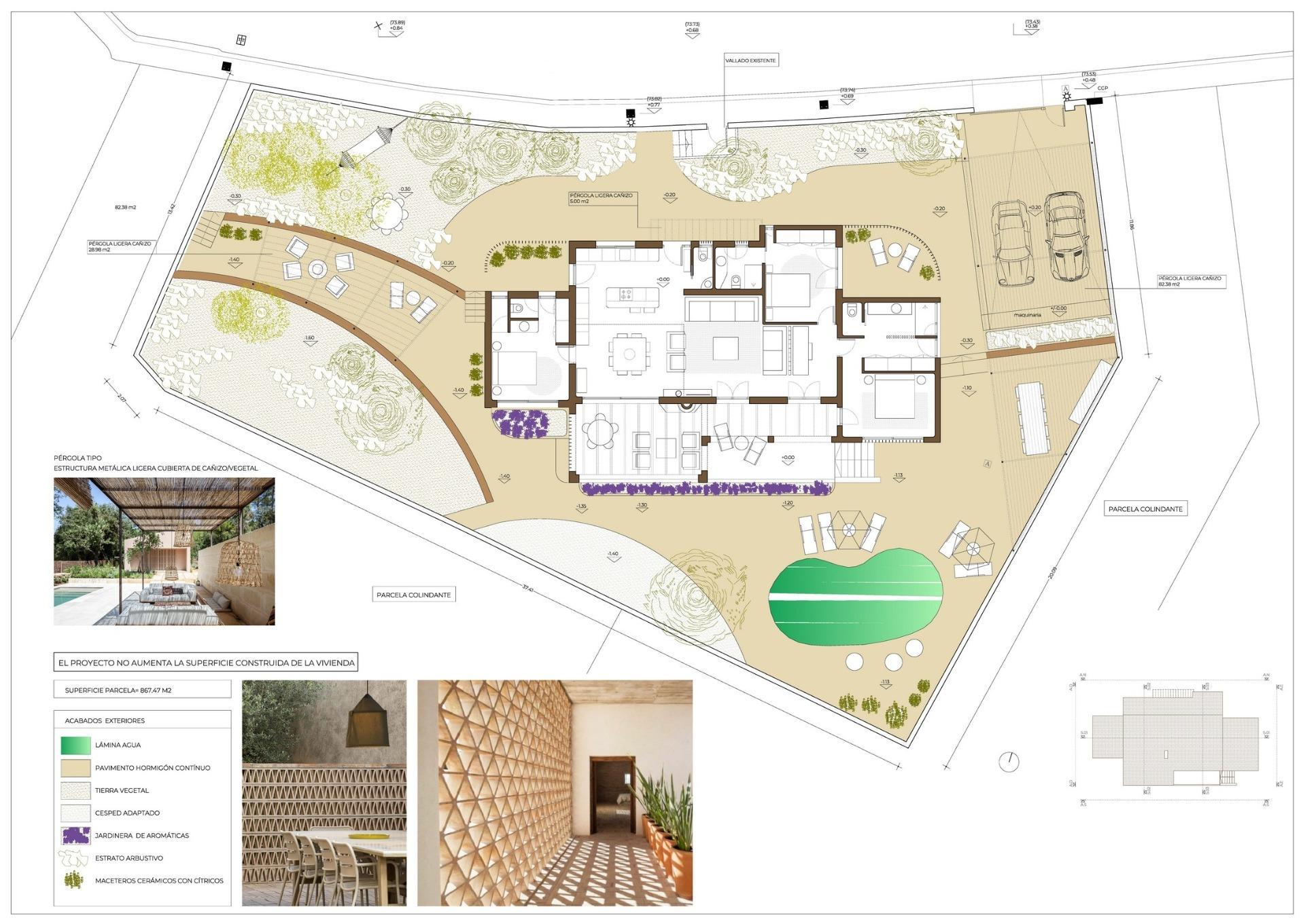 Villa Obra Nueva en Benissa con Piscina Privada — 3 Dorm.