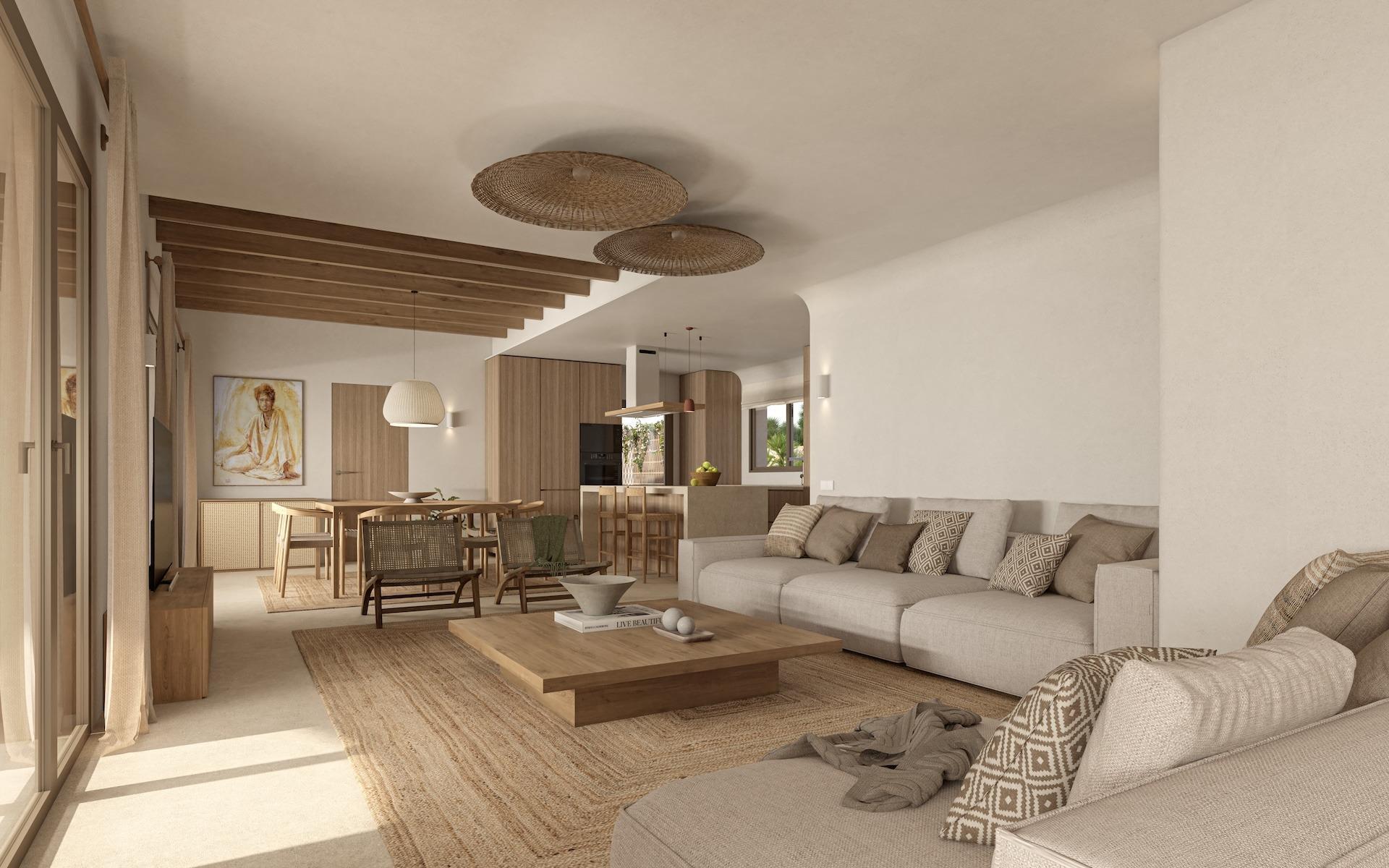 Villa Obra Nueva en Benissa con Piscina Privada — 3 Dorm.