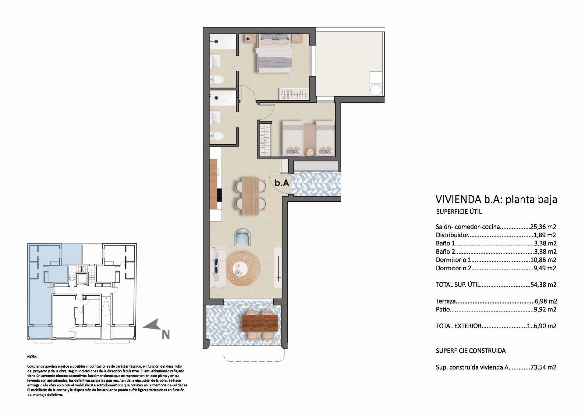 Apartamento en Pilar de La Horadada