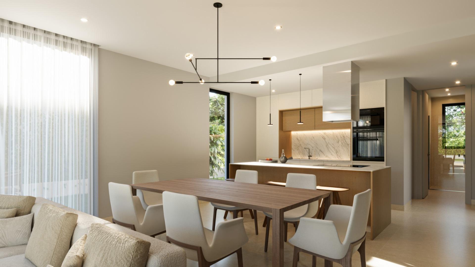 Villa Obra Nueva en Finestrat con Piscina Privada — 3 Dormitorios