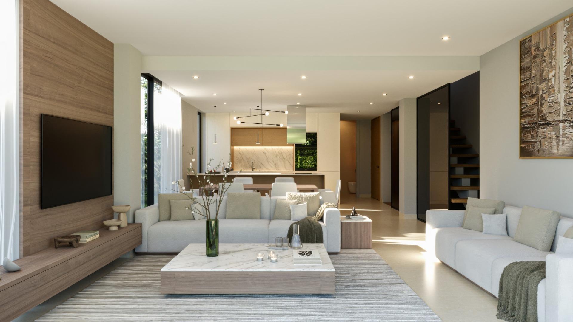 Villa Obra Nueva en Finestrat con Piscina Privada — 3 Dormitorios