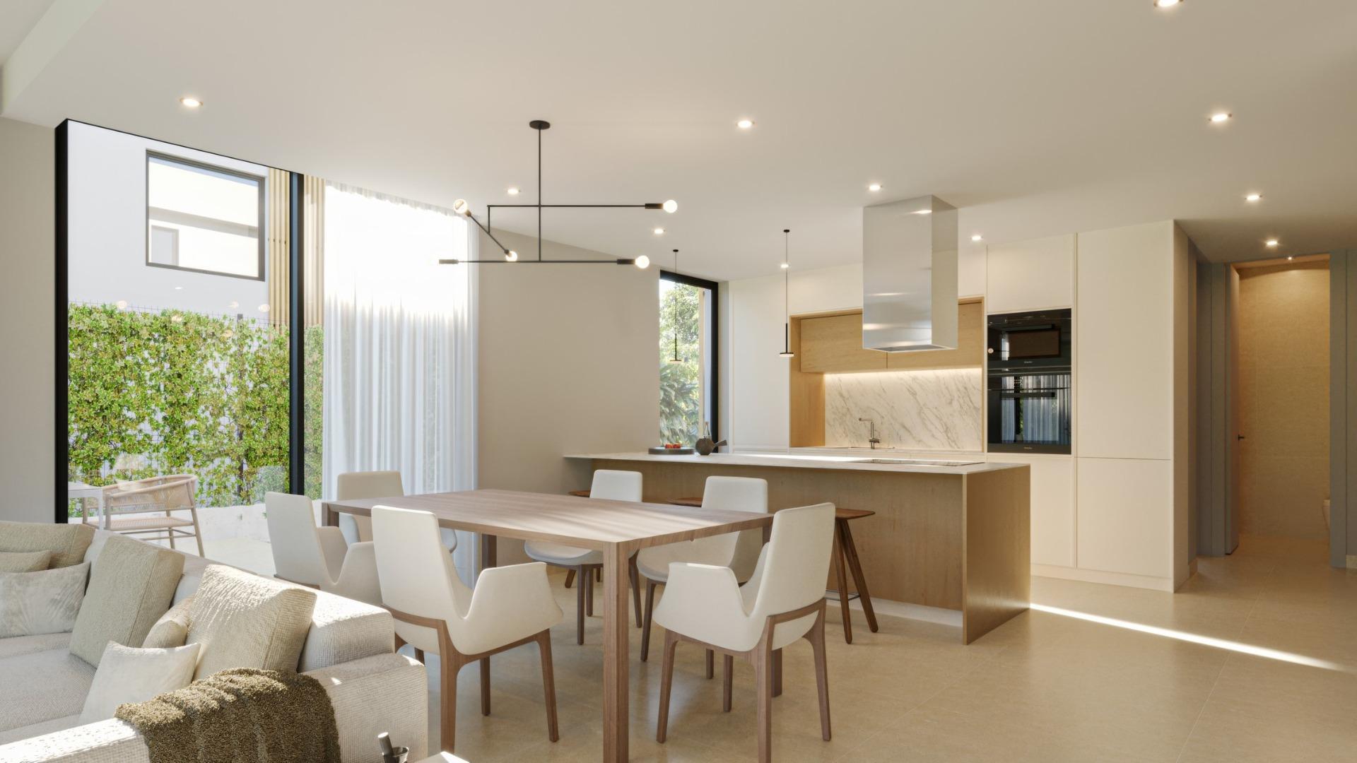 Villa Obra Nueva en Finestrat con Piscina Privada — 3 Dormitorios