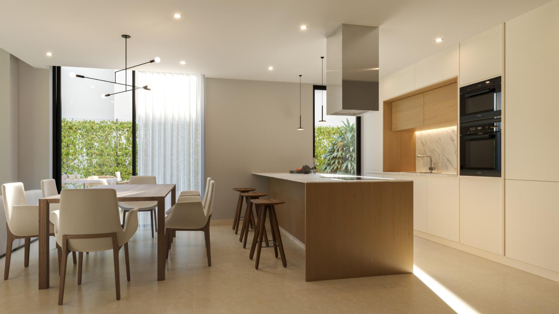 Villa Obra Nueva en Finestrat con Piscina Privada — 3 Dormitorios