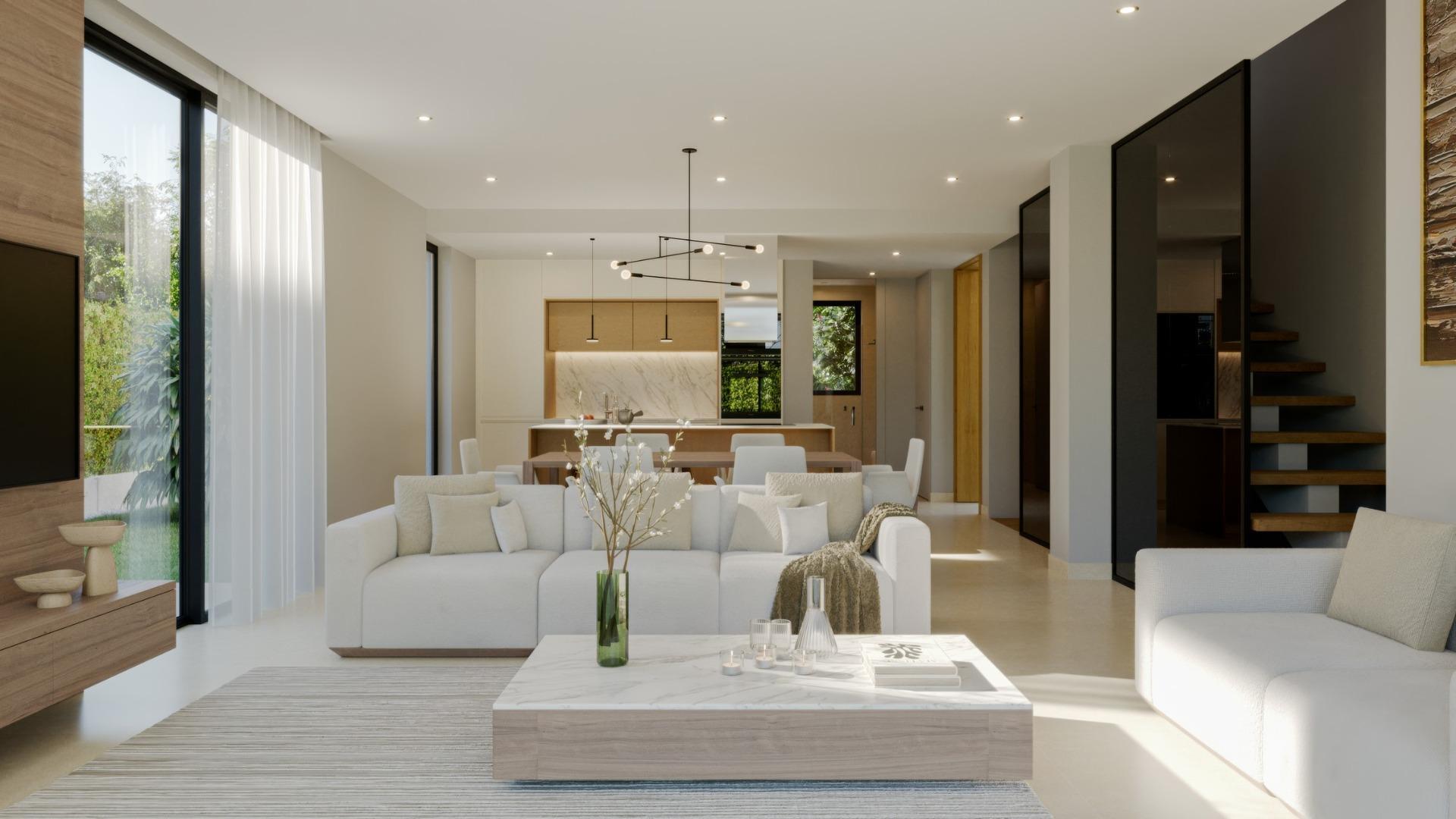 Villa Obra Nueva en Finestrat con Piscina Privada — 3 Dormitorios