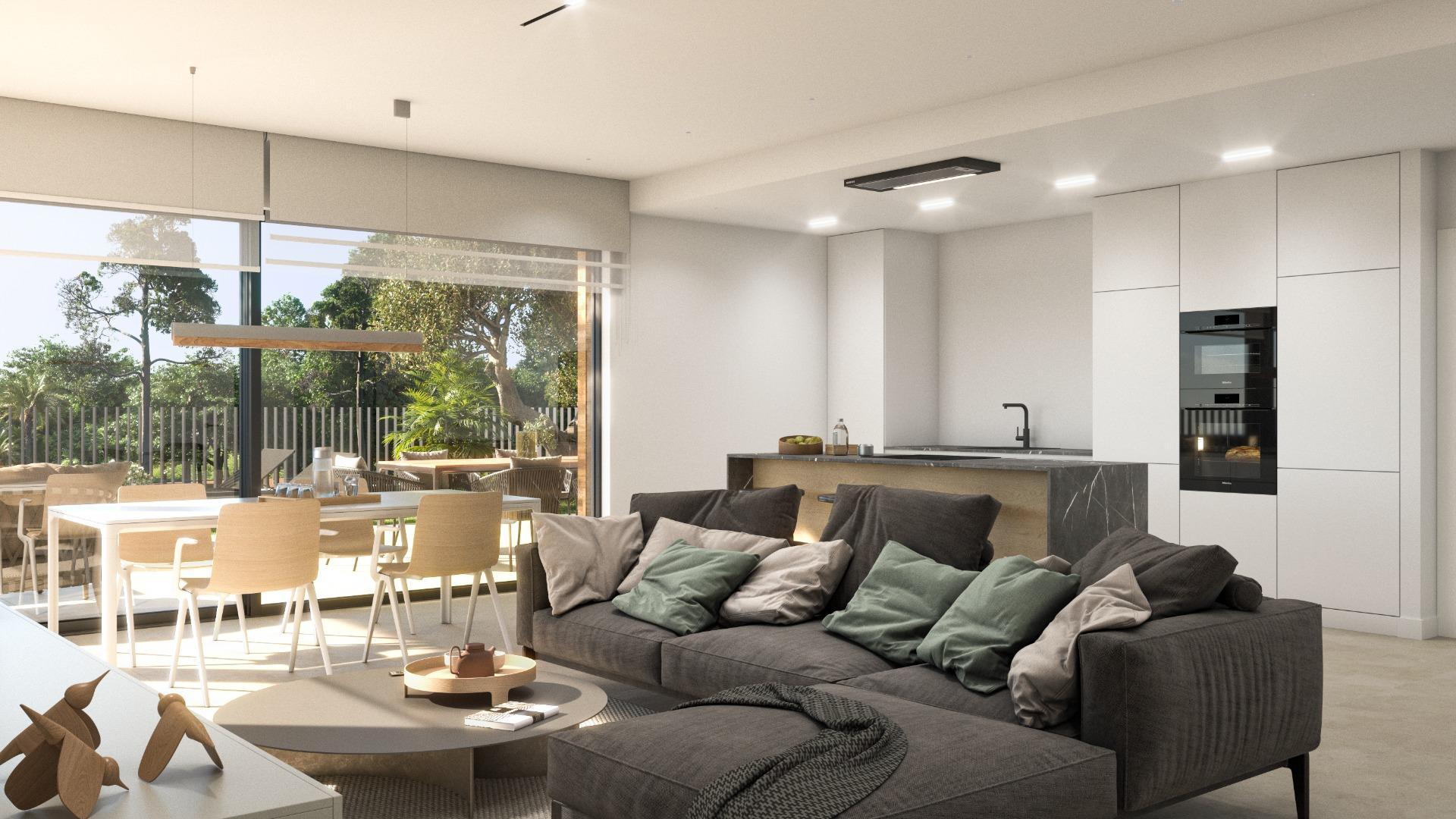 Villa Obra Nueva con Piscina Privada en Los Alcázares — Golf La Serena