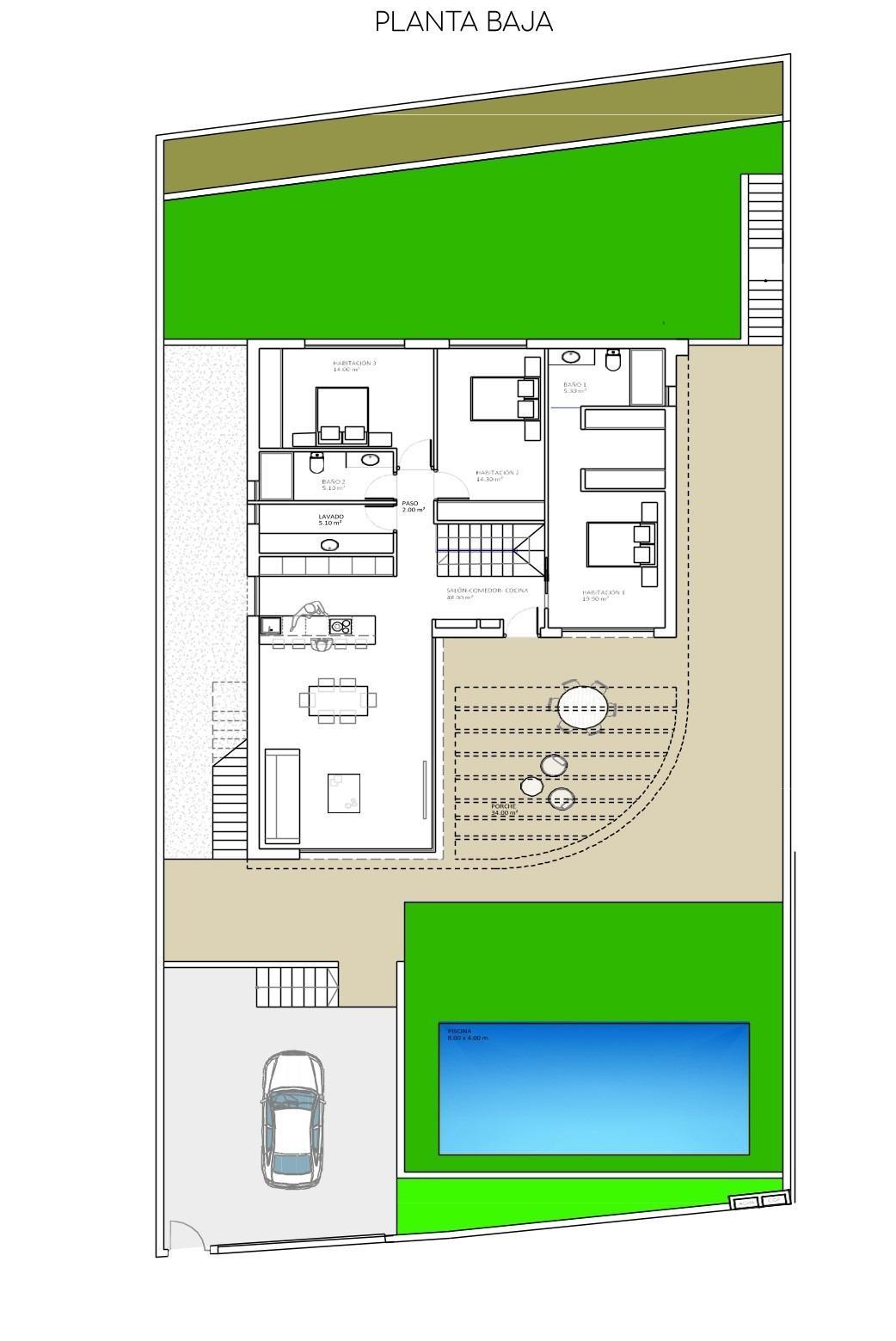 Villa de Obra Nueva con Piscina Privada en Finestrat — 3 Dorm | 225 m²