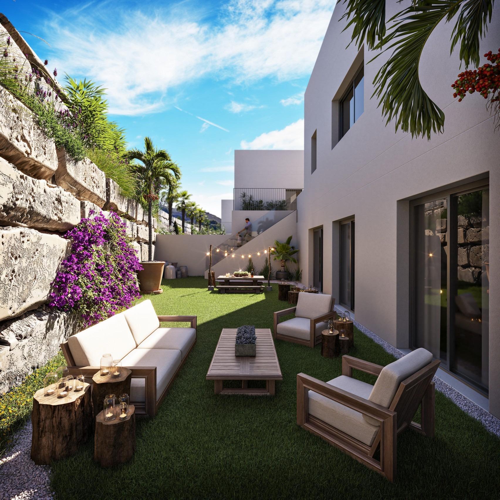 Villa de Obra Nueva con Piscina Privada en Finestrat — 3 Dorm | 225 m²