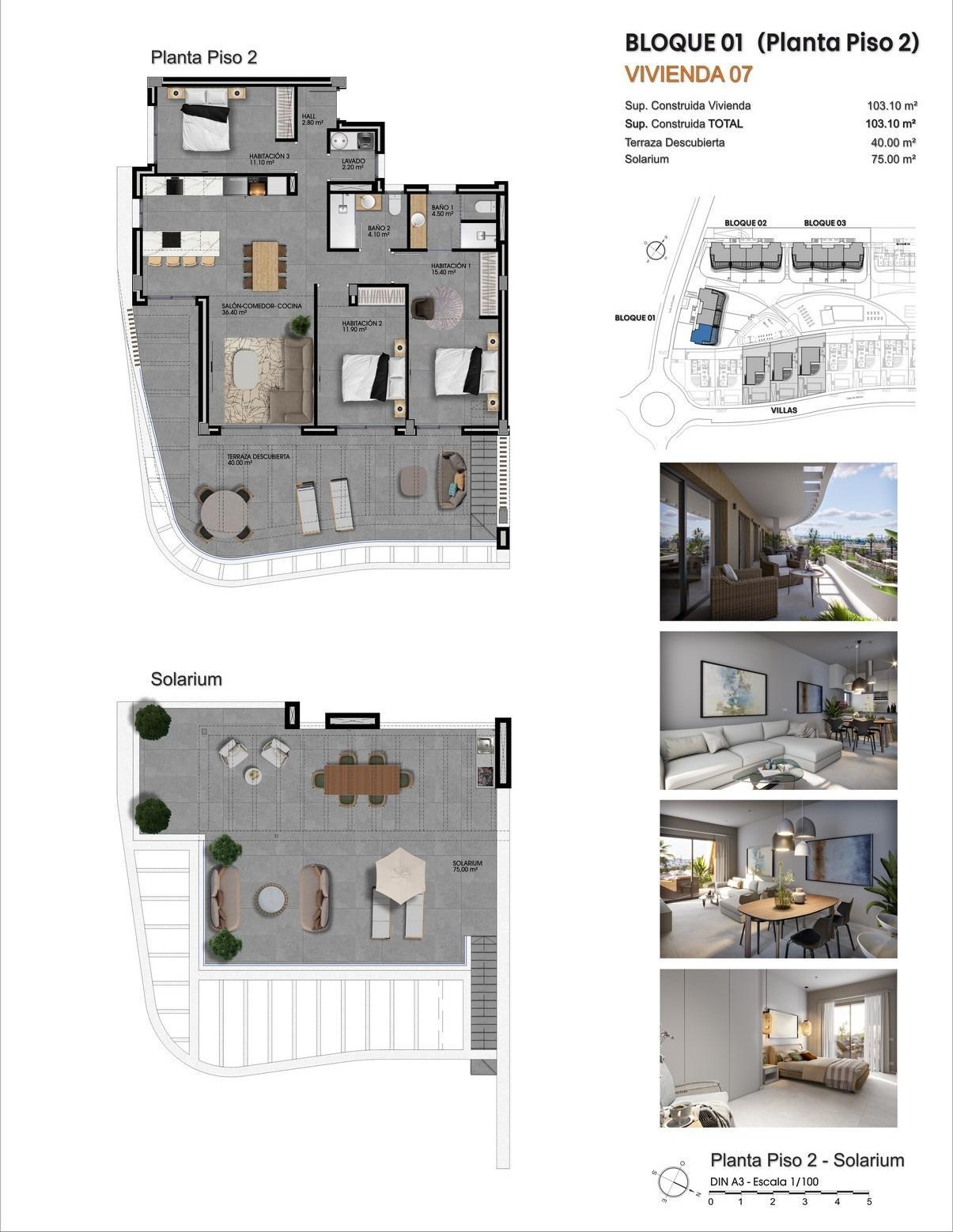 Ático de Lujo en Finestrat: Piscina Privada, Vistas al Mar y Obra Nueva