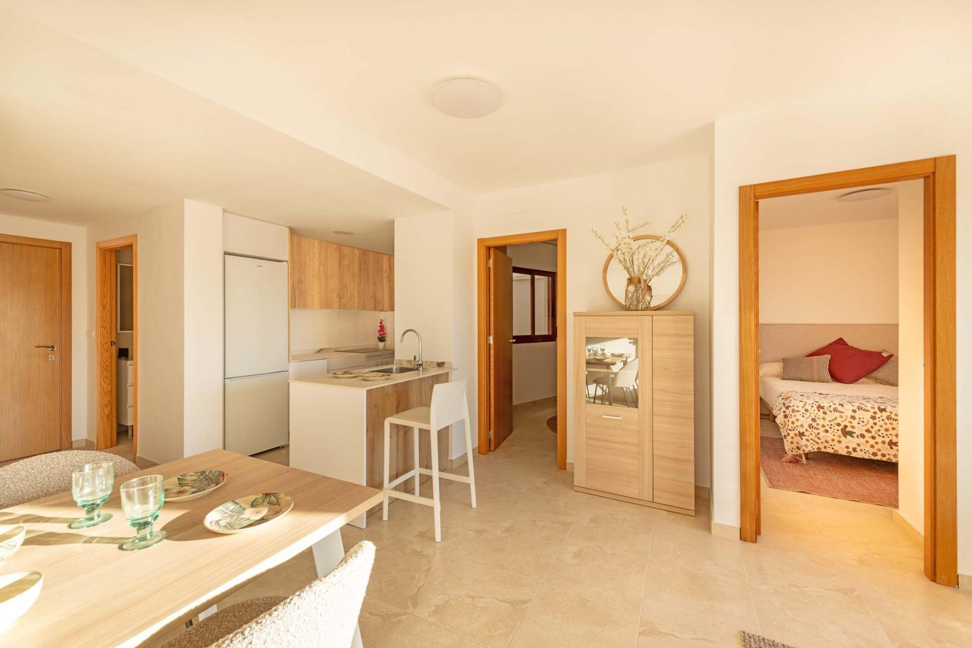 Apartamento Obra Nueva en Avileses — 2 Dormitorios, Cerca de Golf y Playa